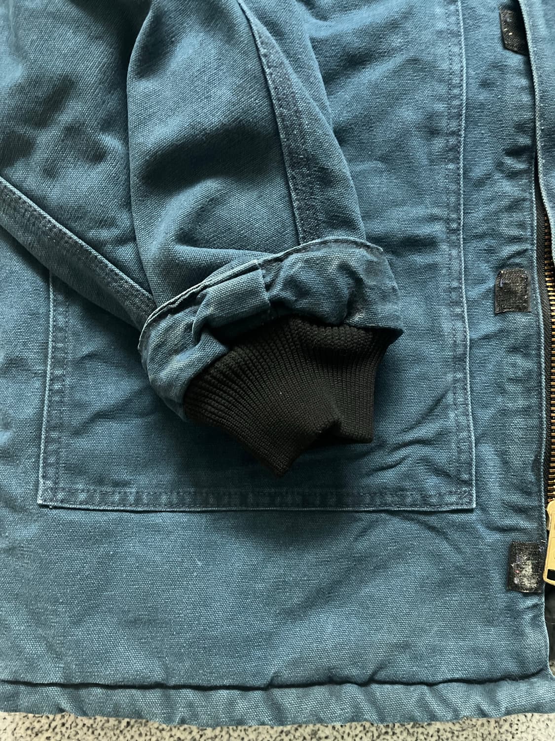 1999 US 메이드 칼하트 C26 BLU XL 상품이미지5