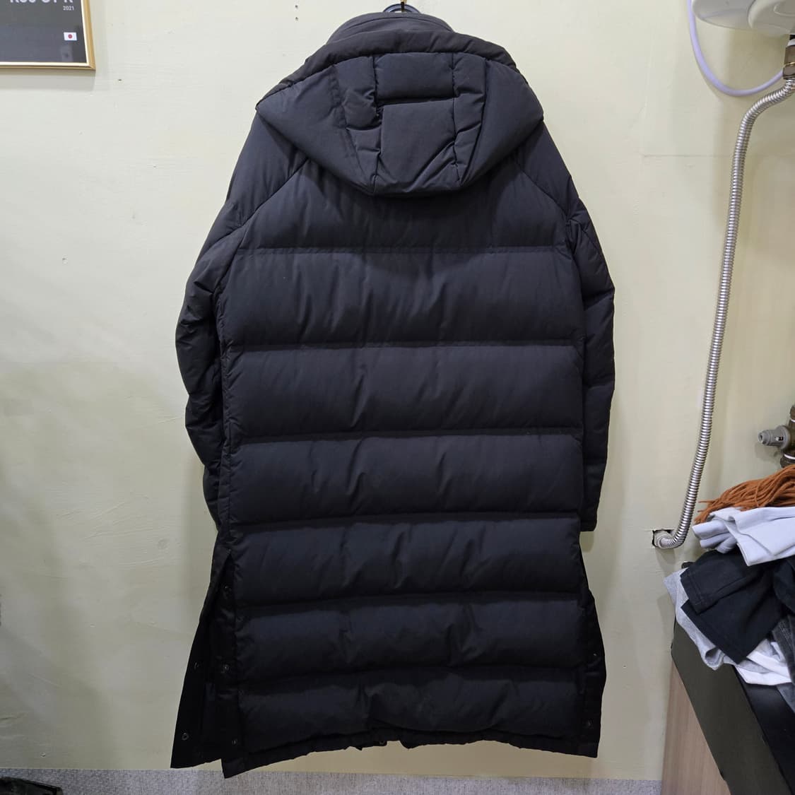 지오지아 프리미엄 덕다운 롱 패딩 코트 (100) 상품이미지3