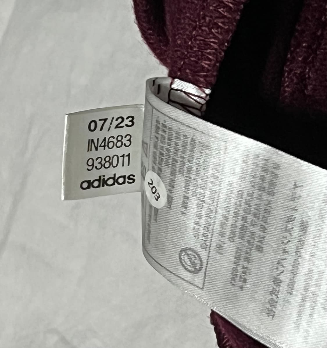 [새상품] XL) 아디다스 파이어버드 트랙탑 버건디 상품이미지8