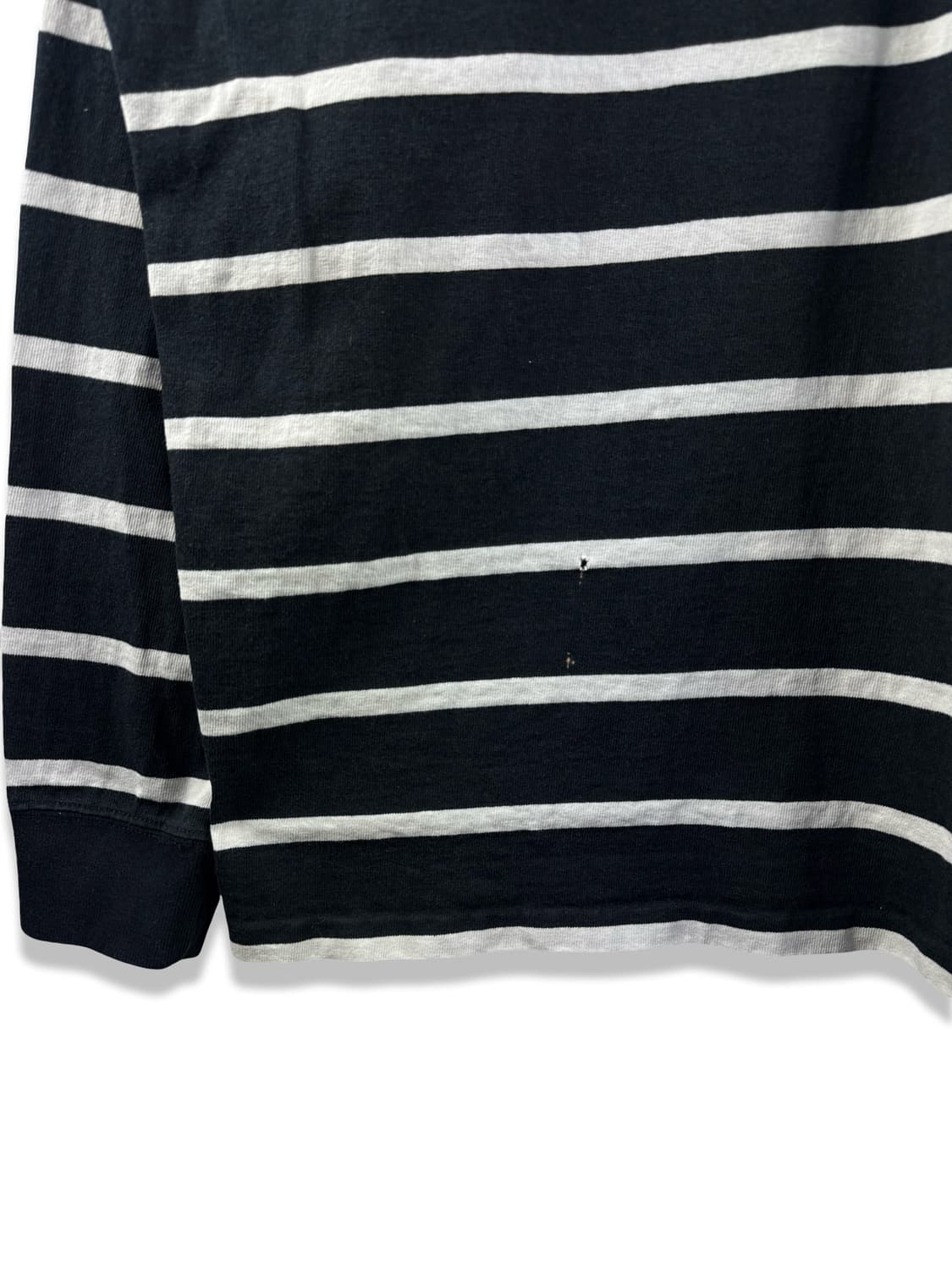 폴로랄프로렌 블랙 화이트 스트라이프 럭비셔츠2829 상품이미지5