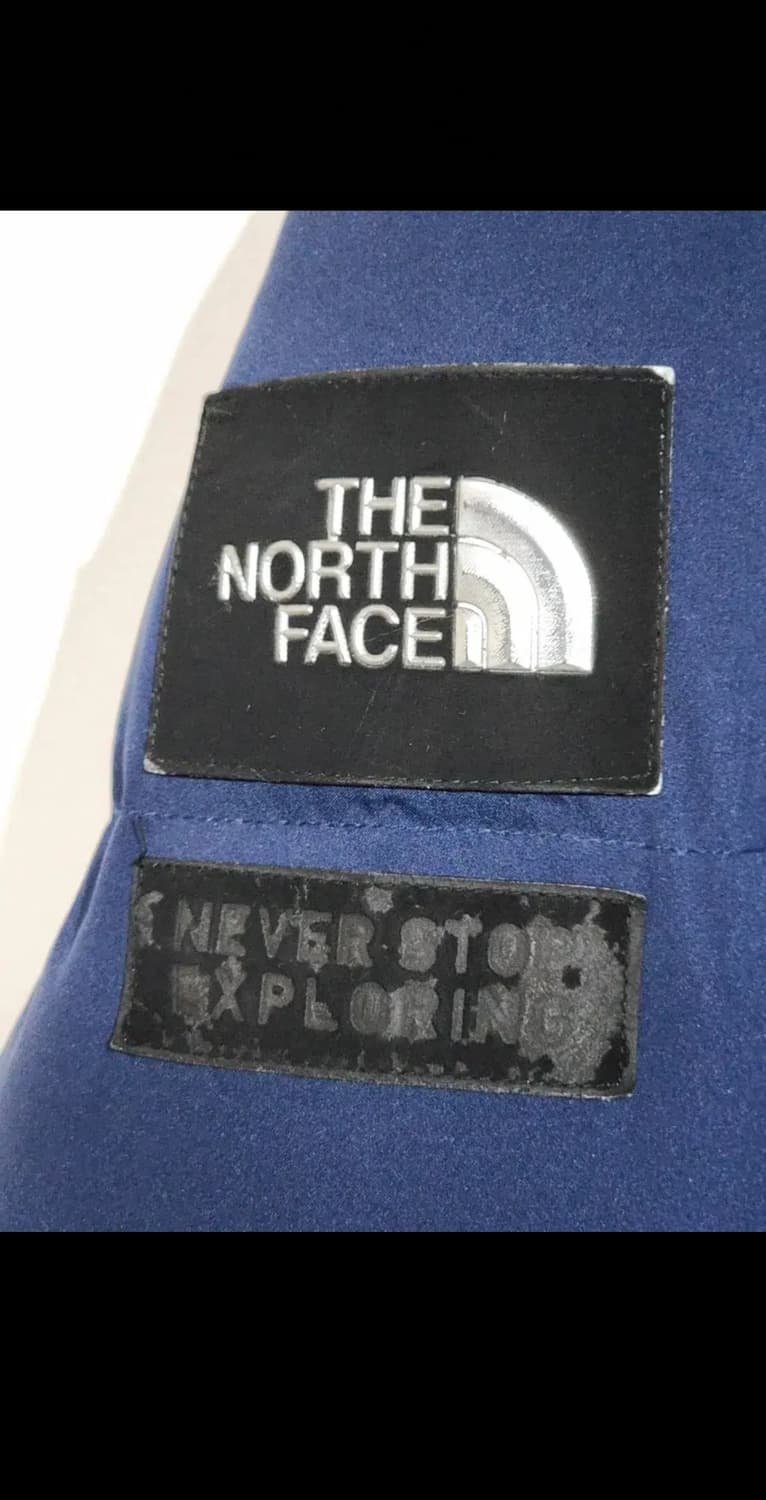 (L) 노스페이스 거위털 롱패딩 다운코트 네이비 구스다운 패딩코트  상품이미지5