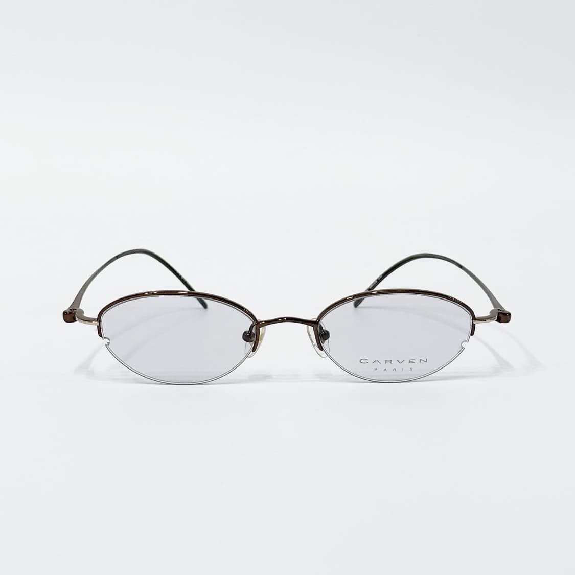 키지클럽 CARVEN 틴트 반무테 데드스탁 빈티지안경 상품이미지1