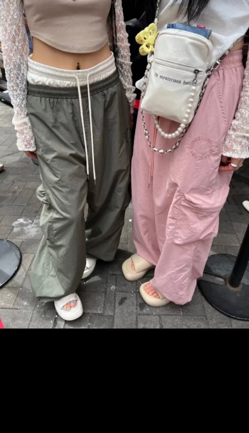 더미스테리어스호텔 써클 카고 팬츠 상품이미지3
