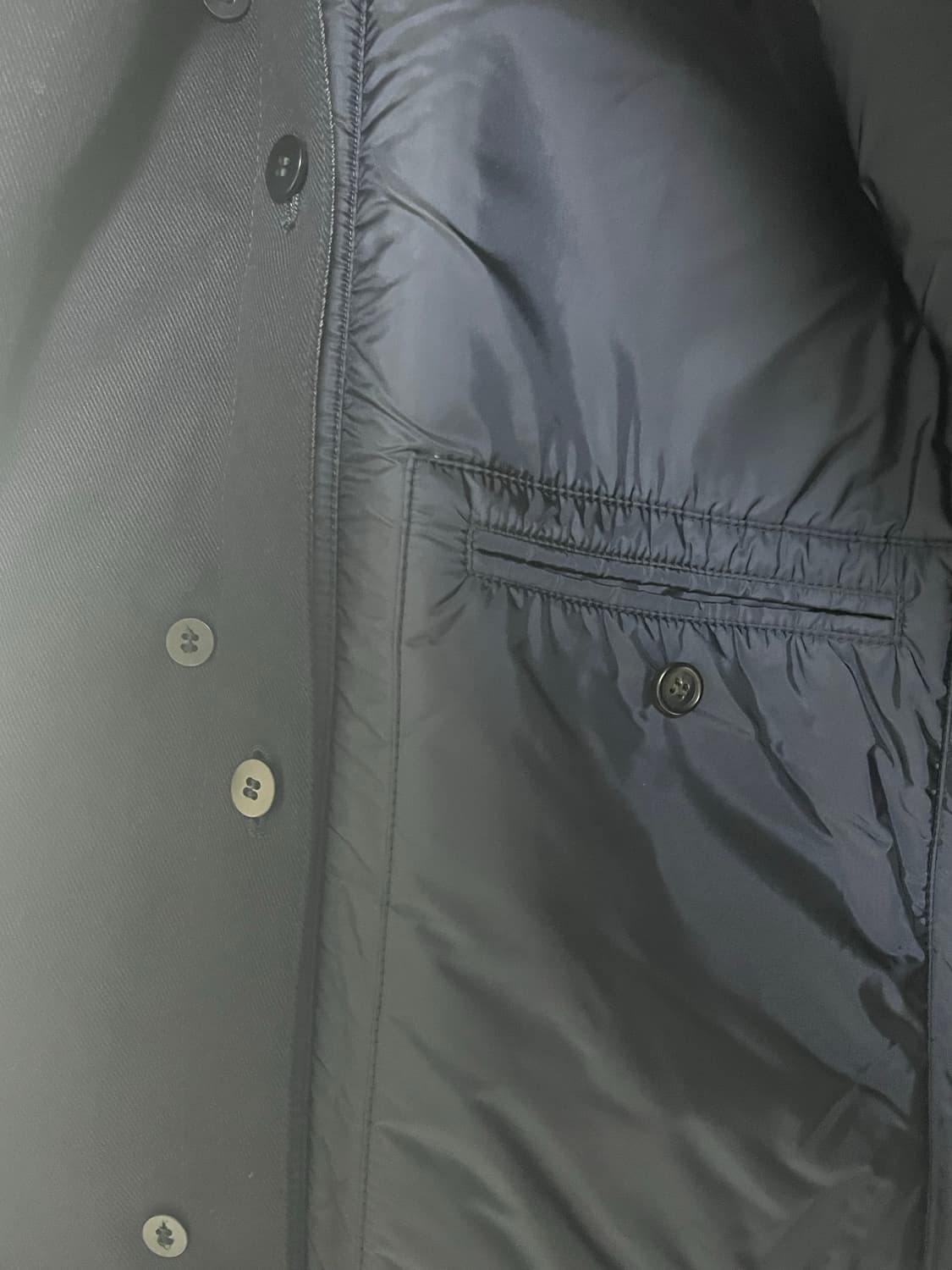 Prada 2018fw 더블브레스티드 폴리아미드 다운 자켓 상품이미지3