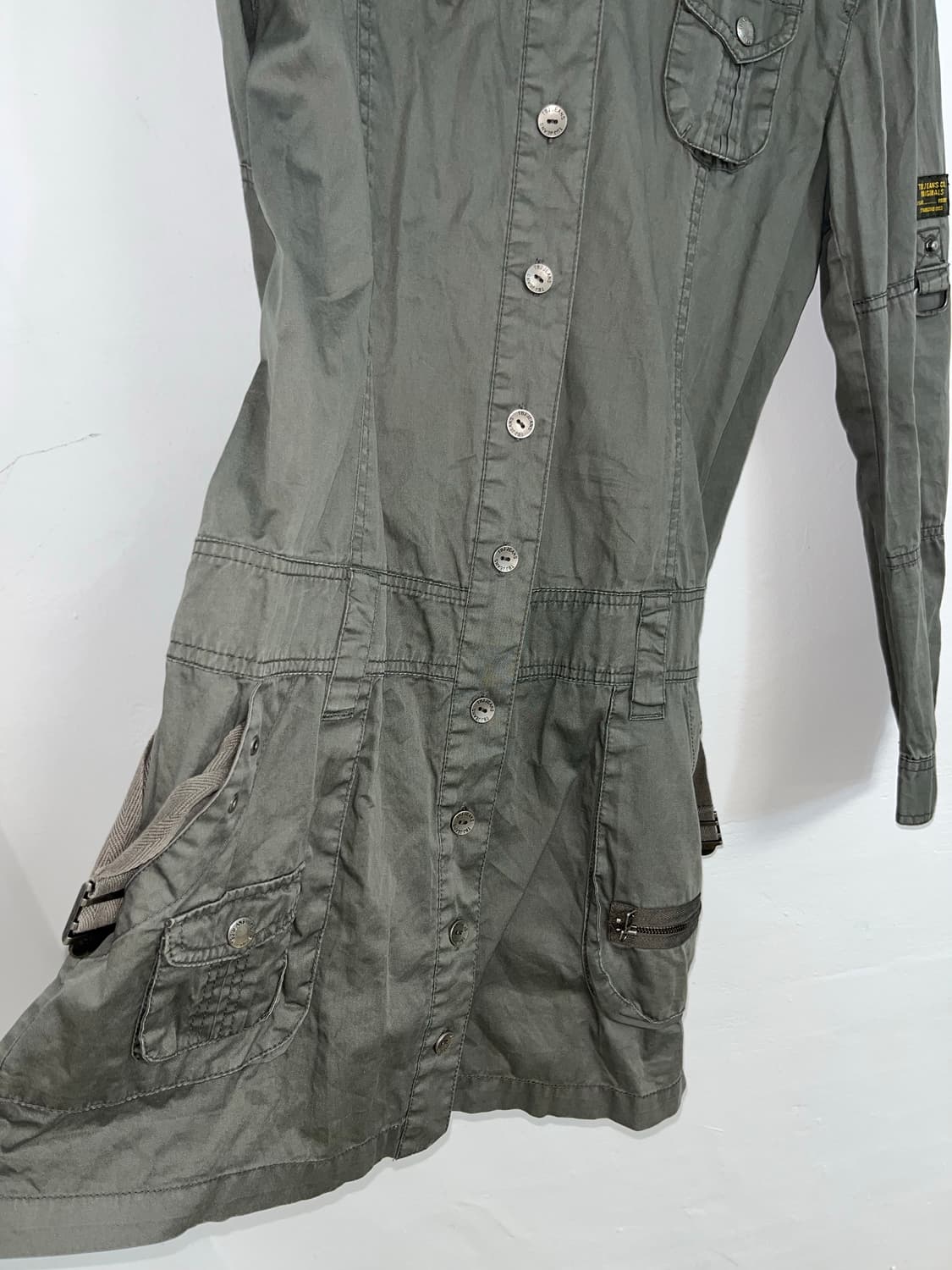 TBJ jeans 그런지 카키 야상 자켓 상품이미지8