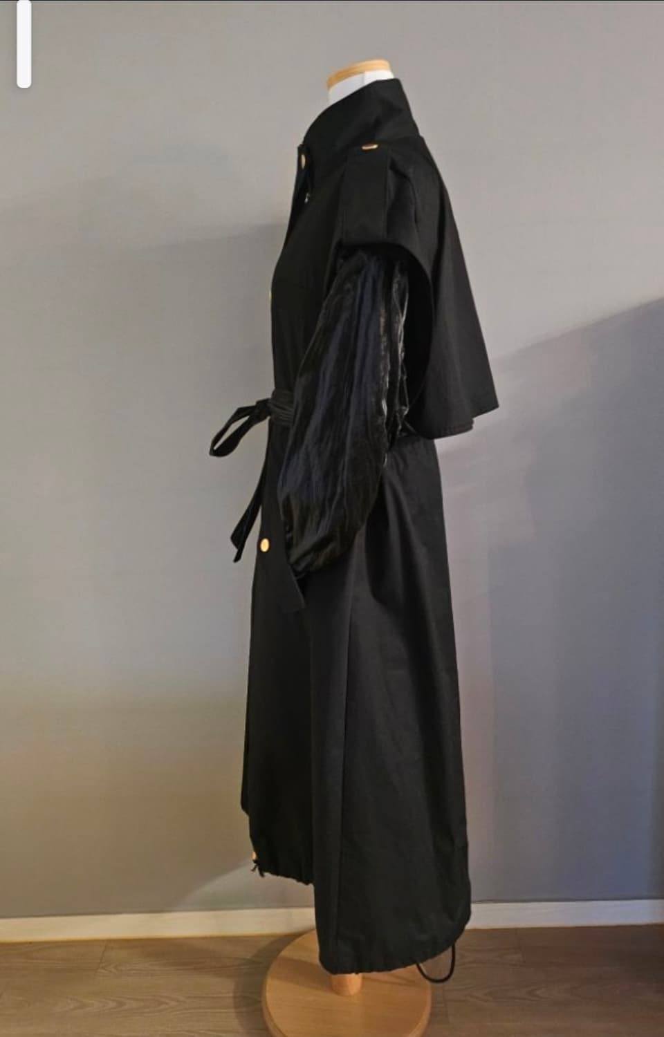 JULL -- LOG 줄로그 롱 점퍼 상품이미지4