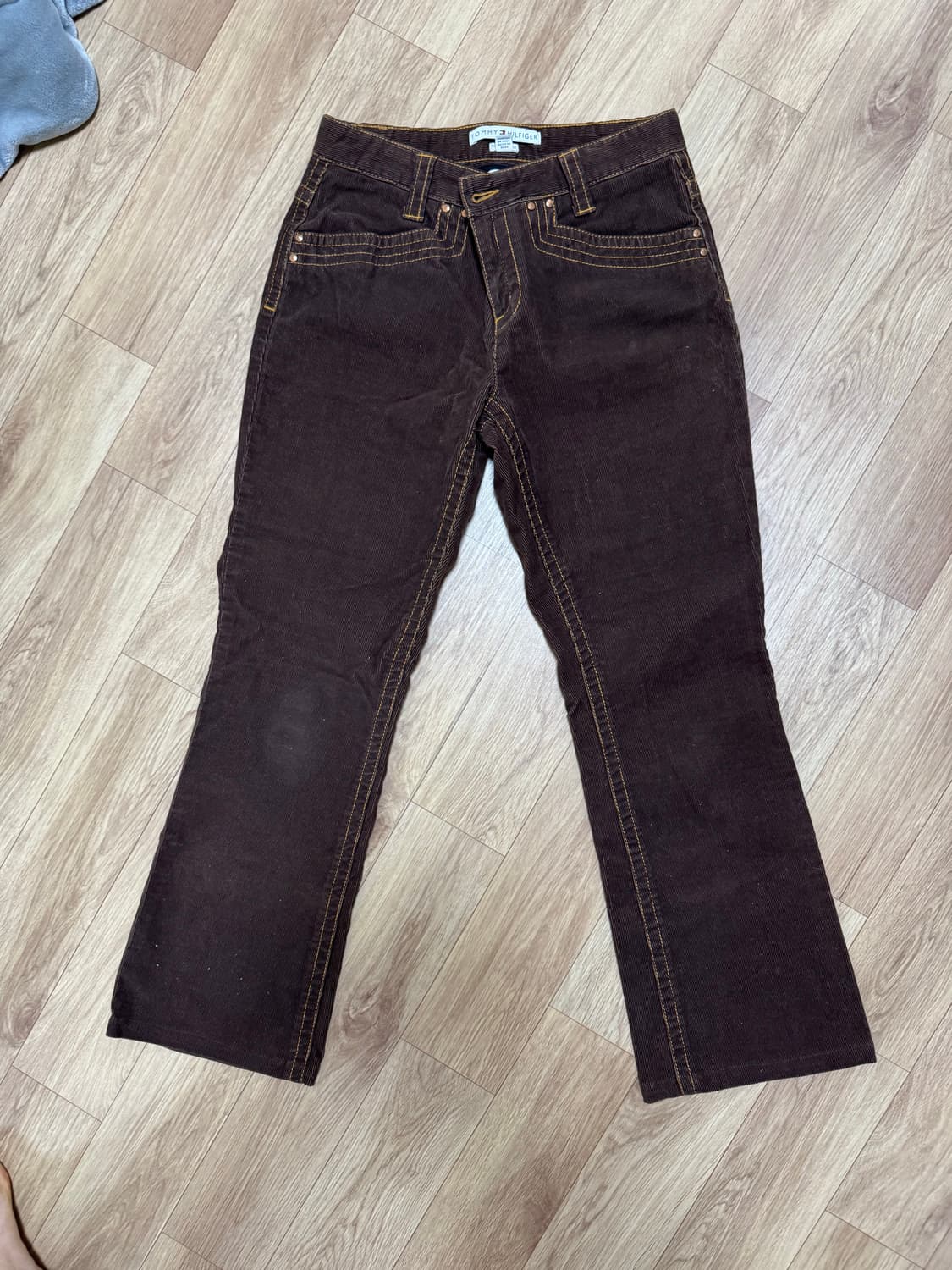 타미힐피거 로우라이즈 부츠컷 팬츠 상품이미지1