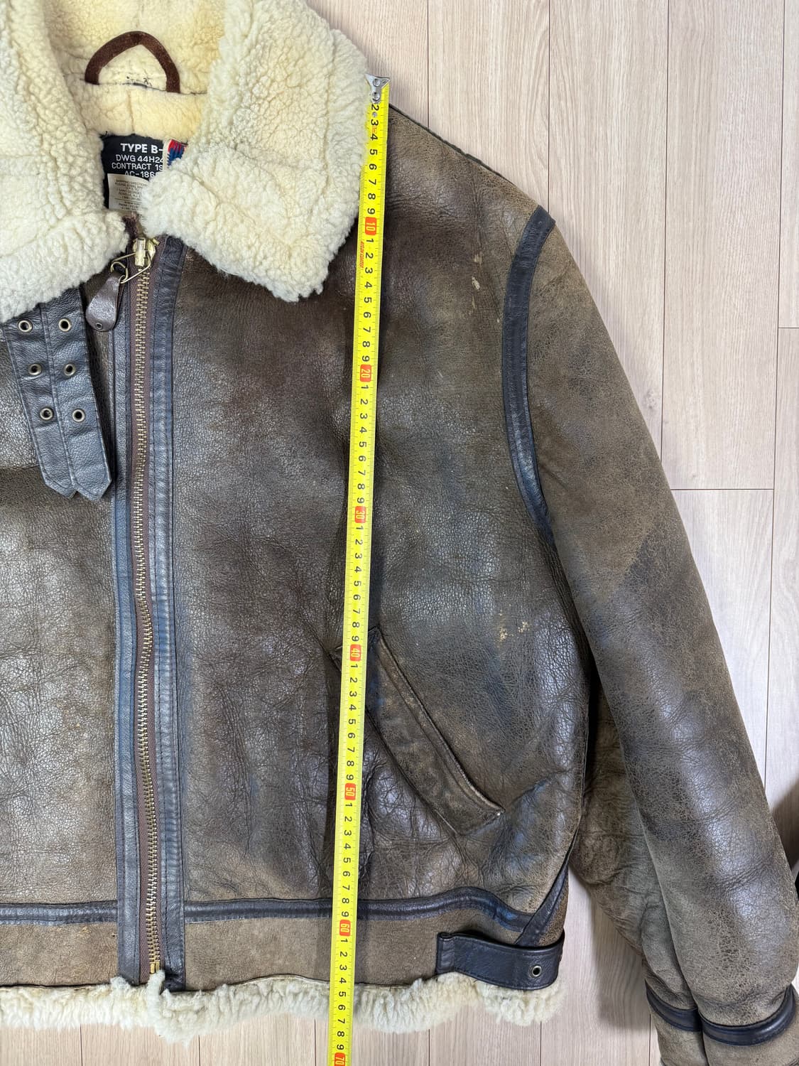 빈티지 무스탕 schott 쇼트 b3 b-3   상품이미지2