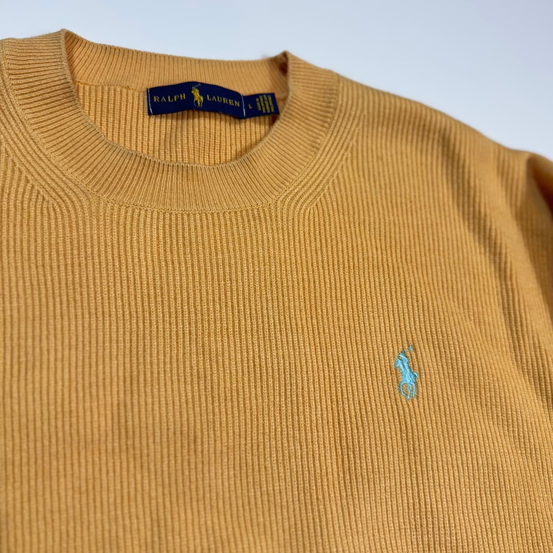 폴로 랄프로렌 머스타드 코튼 니트 상품이미지2