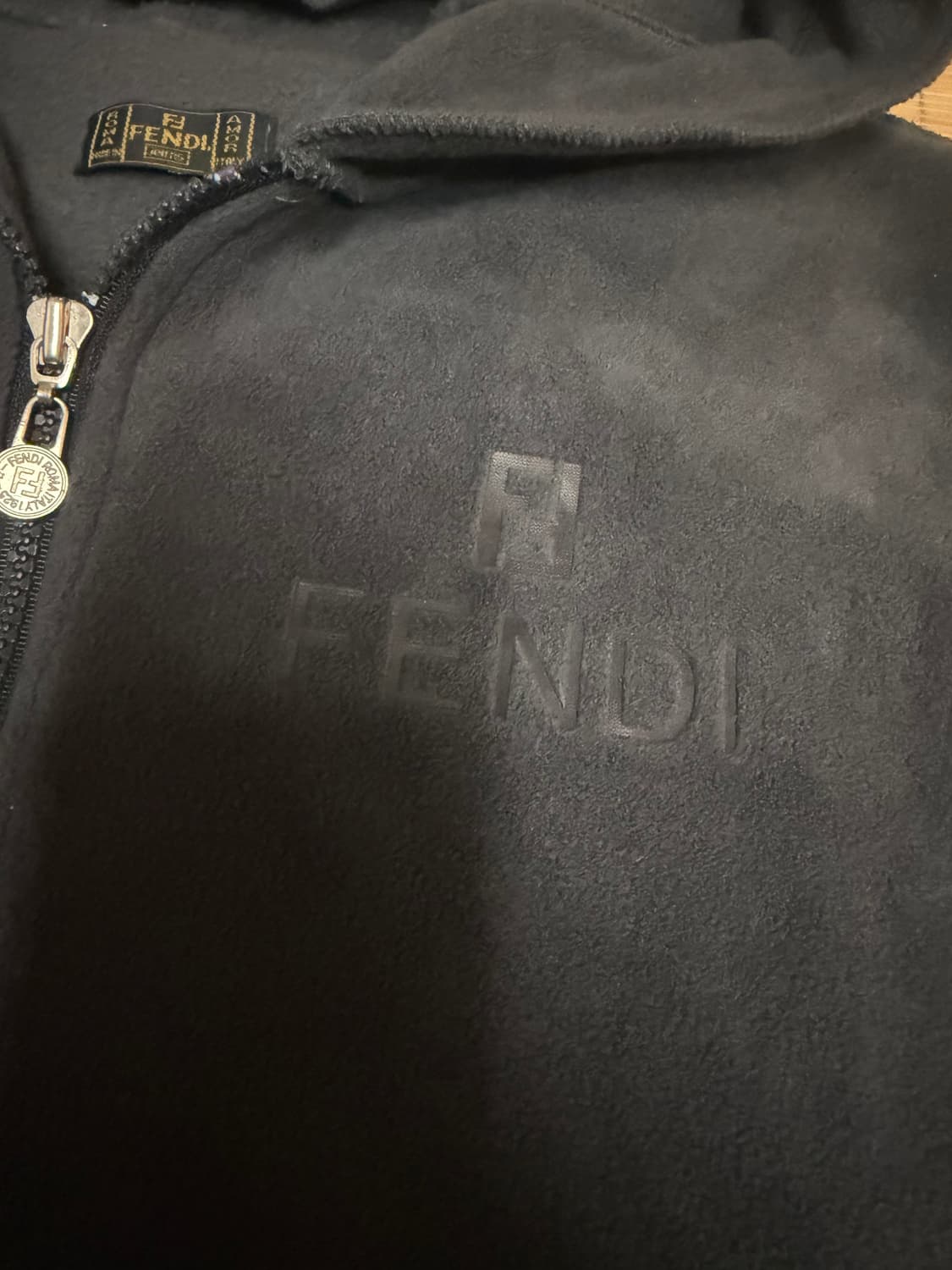 FENDI 펜디 여성 후리스 집업 플리스 후드 자켓 긴팔 55  상품이미지4