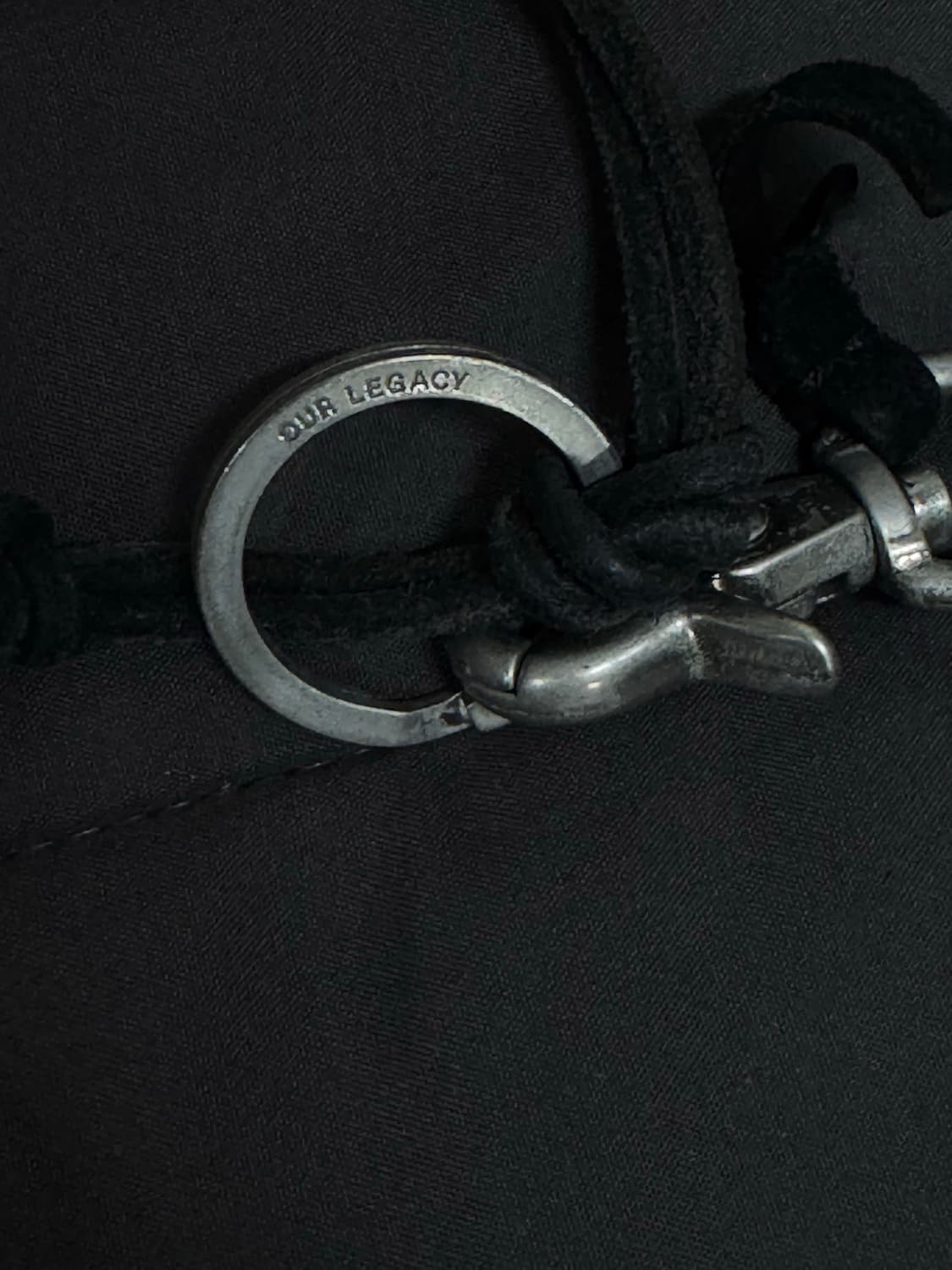 아워레가시 라돈 레더 키체인 블랙 상품이미지2