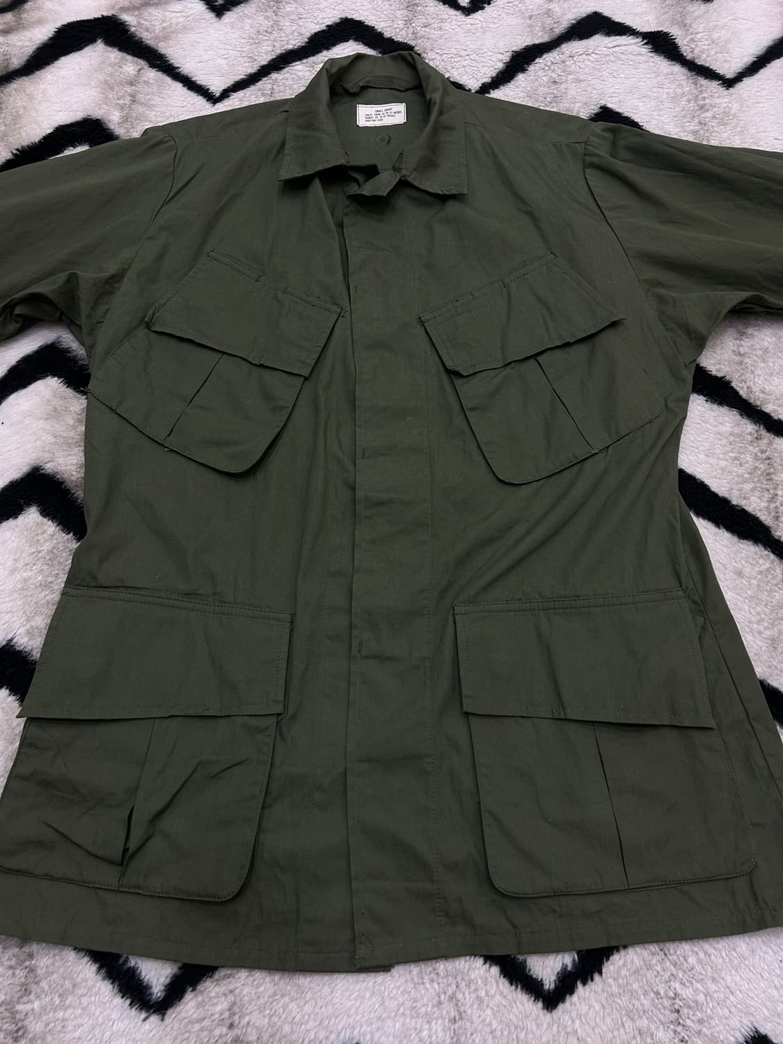 [S]U.S Army 60s 정글 자켓/카키올리브 상품이미지3