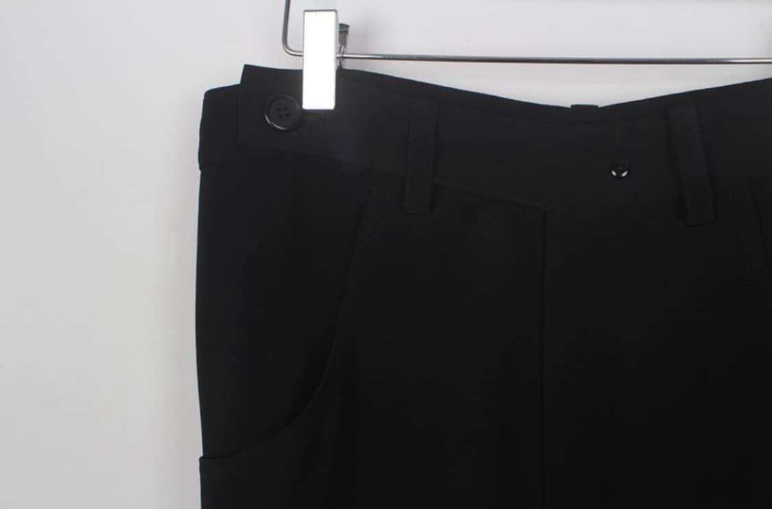 Yohji Yamamoto 요지 야마모토 블랙 바지 상품이미지4