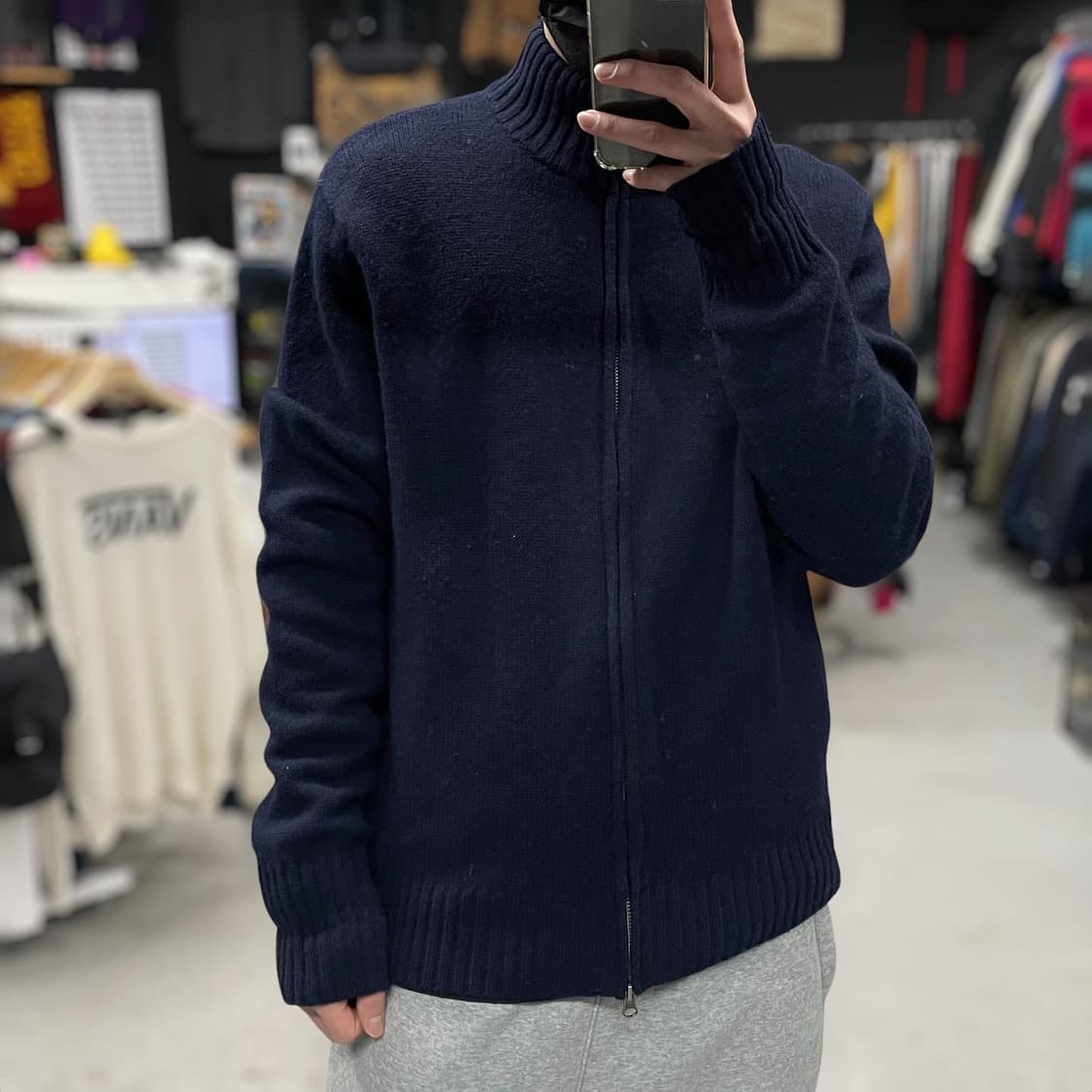 폴로 랄프로렌 니트집업 상품이미지2