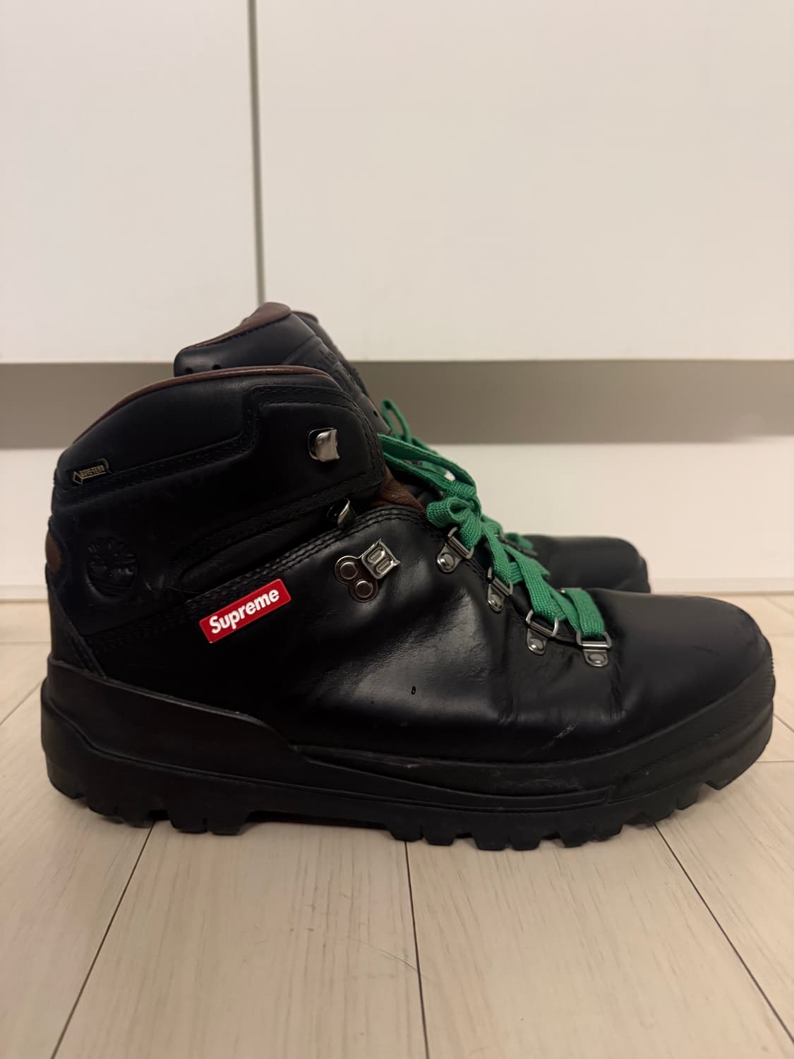 슈프림 팀버랜드 월드하이커 부츠 블랙 상품이미지2