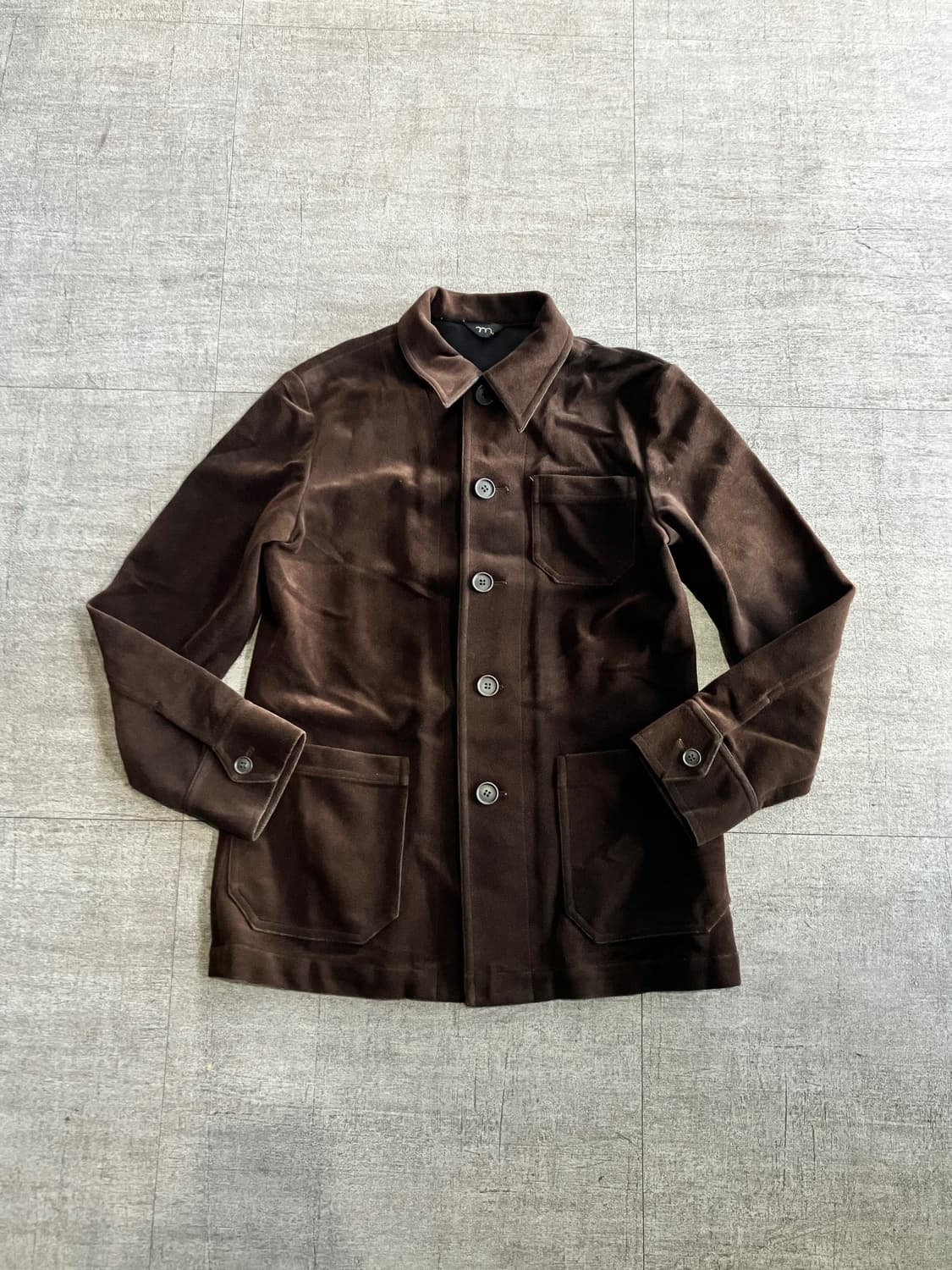 일본빈티지 Mm 올드스쿨아메카지 보헤미안 사파리 벨루어자켓 상품이미지1