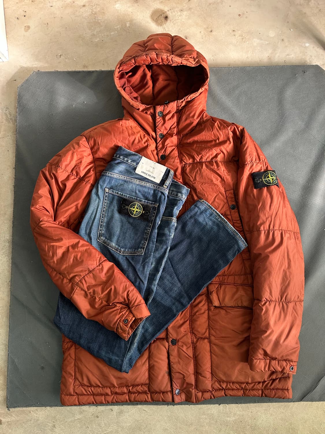 스톤아일랜드 gament dyed 패딩 105 (XL) 상품이미지1