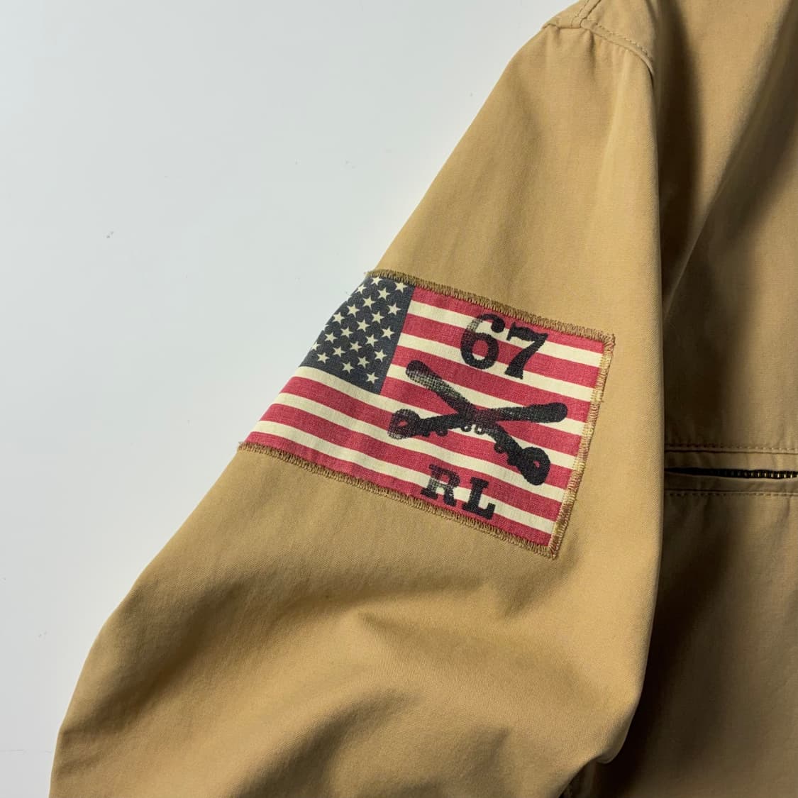 Polo  폴로진스 코튼 성조기 카페레이서 자켓  상품이미지4