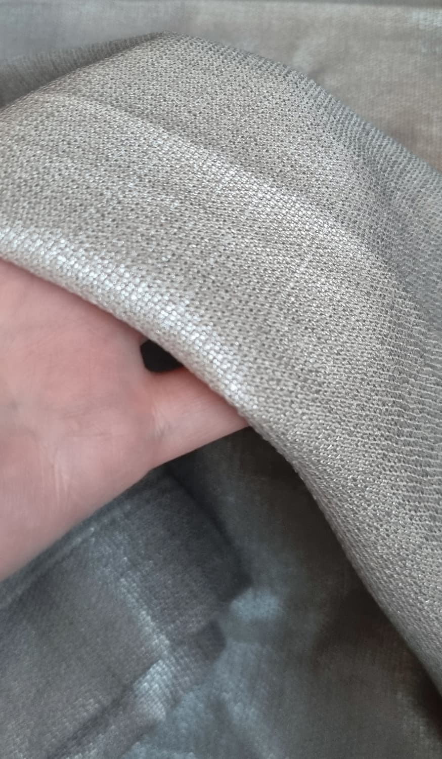 베이지 골드펄 커튼(핀형) 상품이미지4