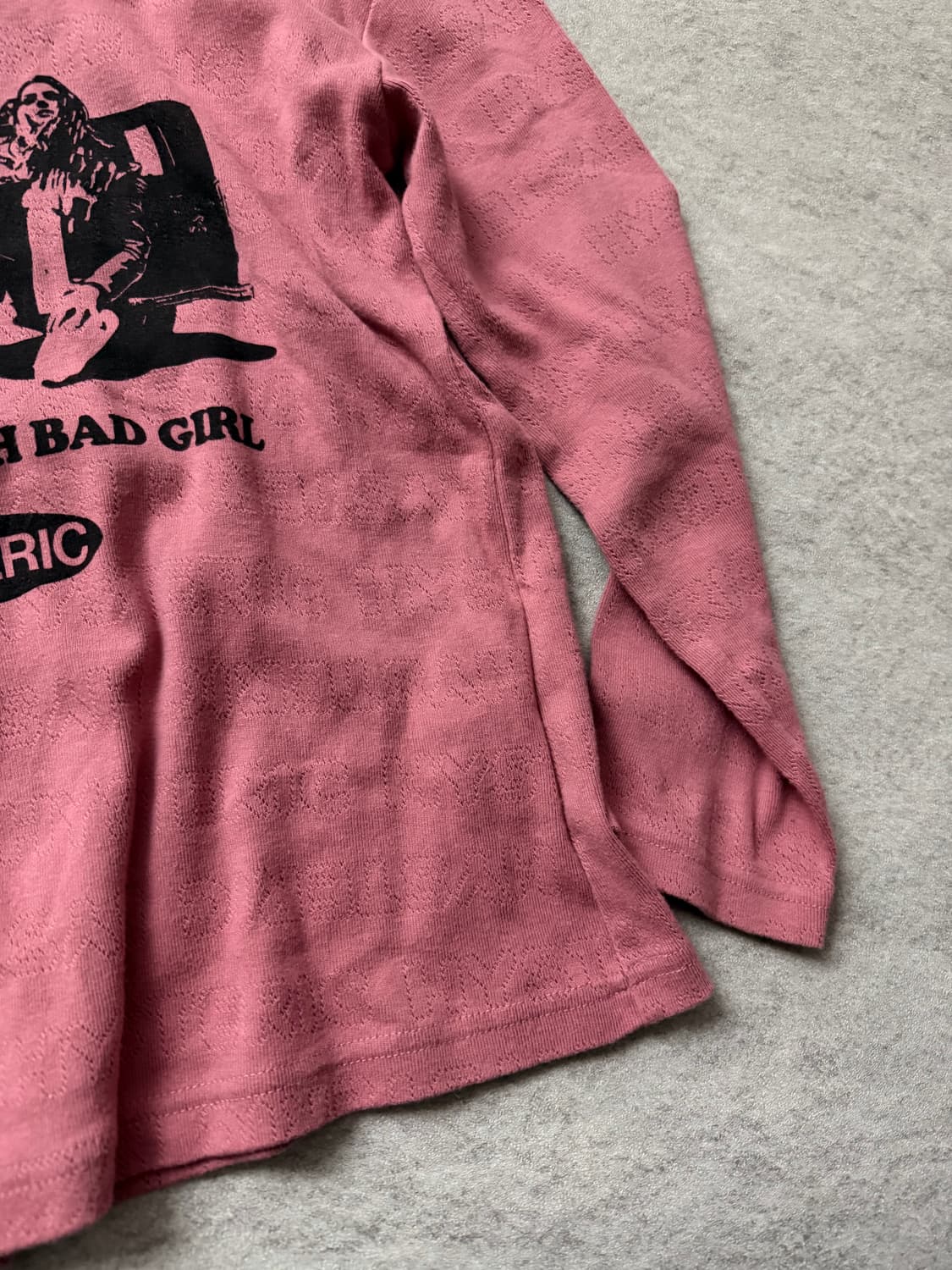 히스테릭글래머 그래픽 칠부슬리브 상품이미지5