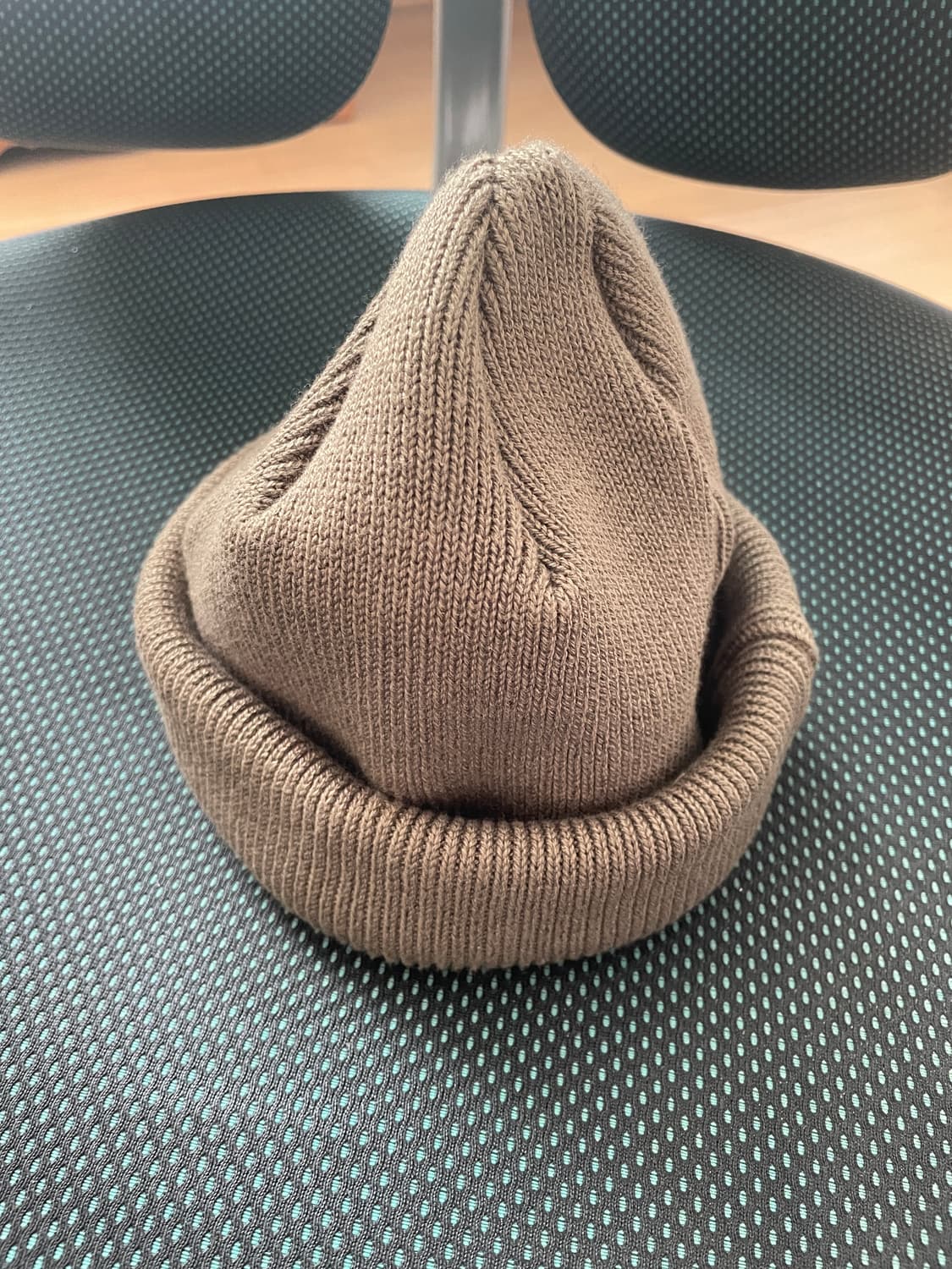 RACAL roll knit beanie 올리브 상품이미지2