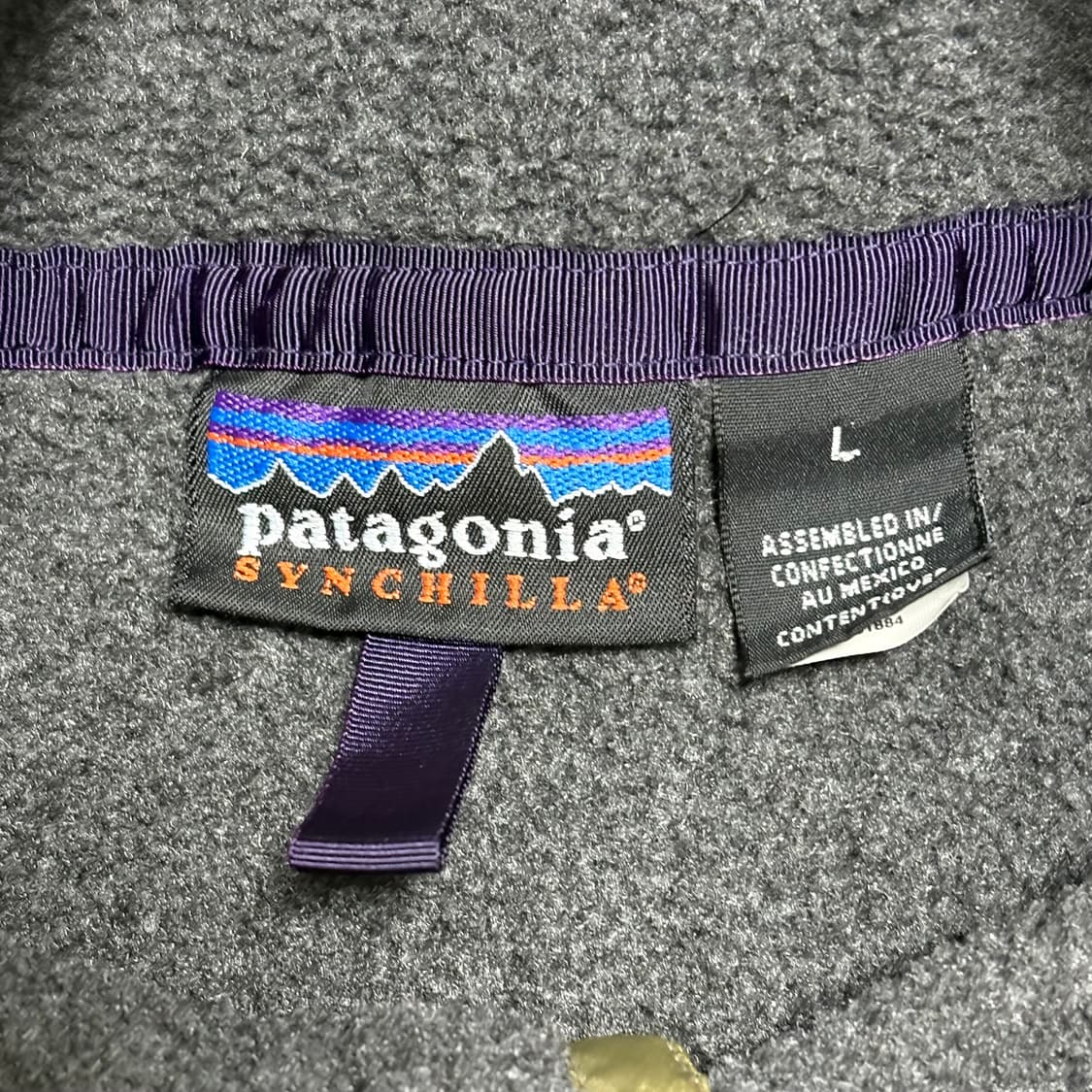 90s 파타고니아 신칠라 그레이 골드 상품이미지2