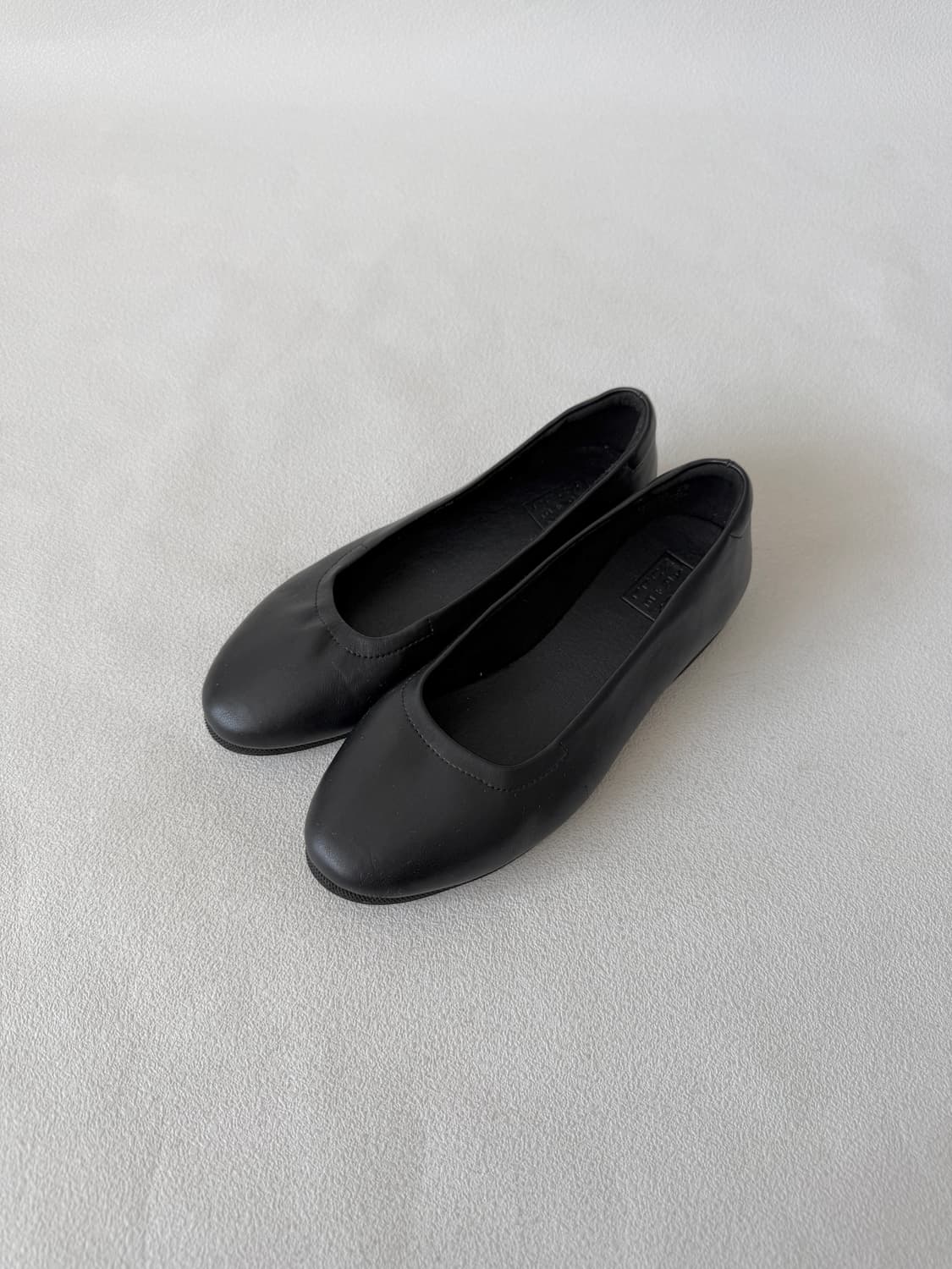 [235]Pre owned 레더 플랫슈즈 상품이미지3