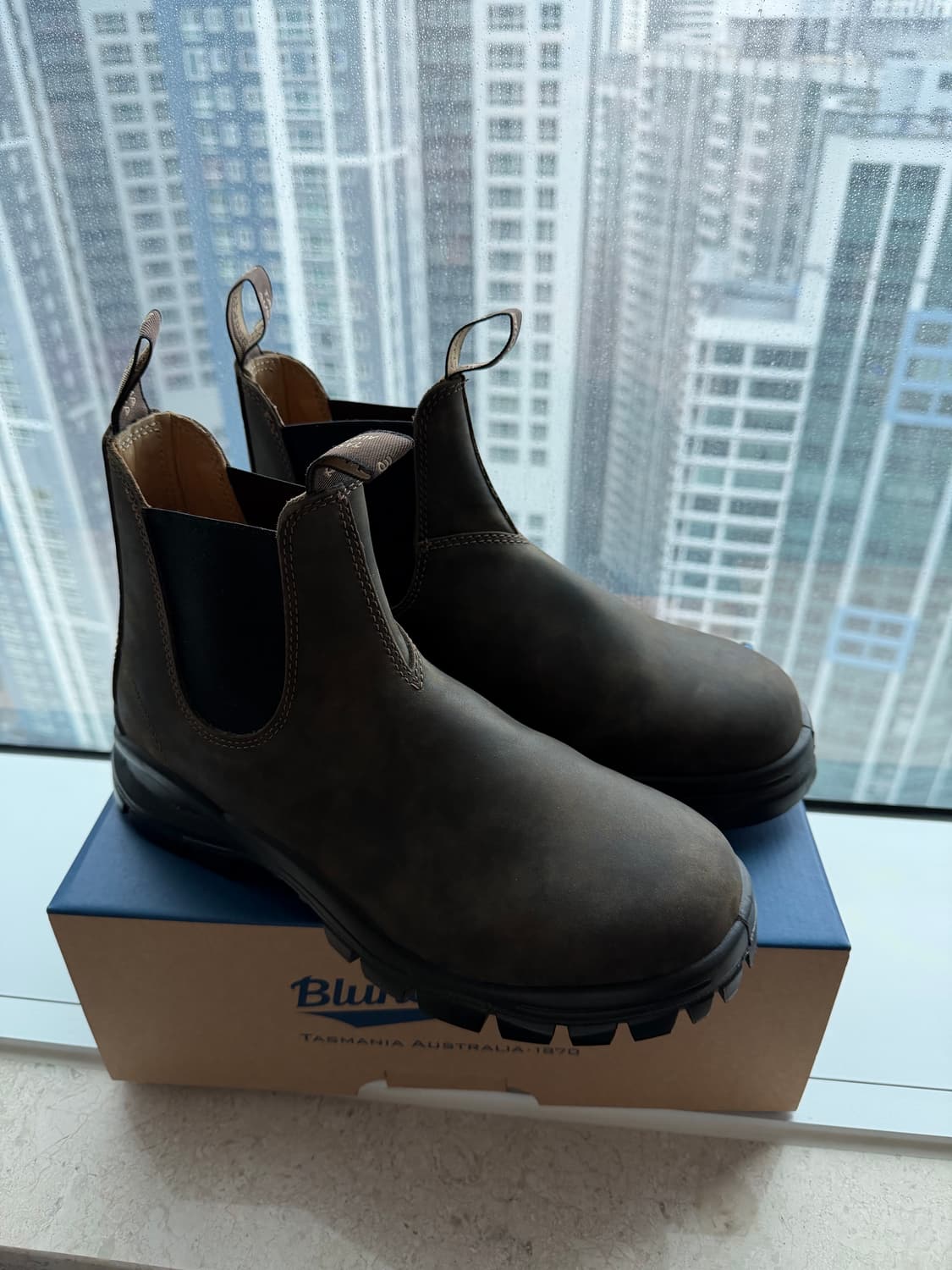 (새상품) 블런드스톤 2239 러스틱 브라운 첼시 부츠 AU9 상품이미지1