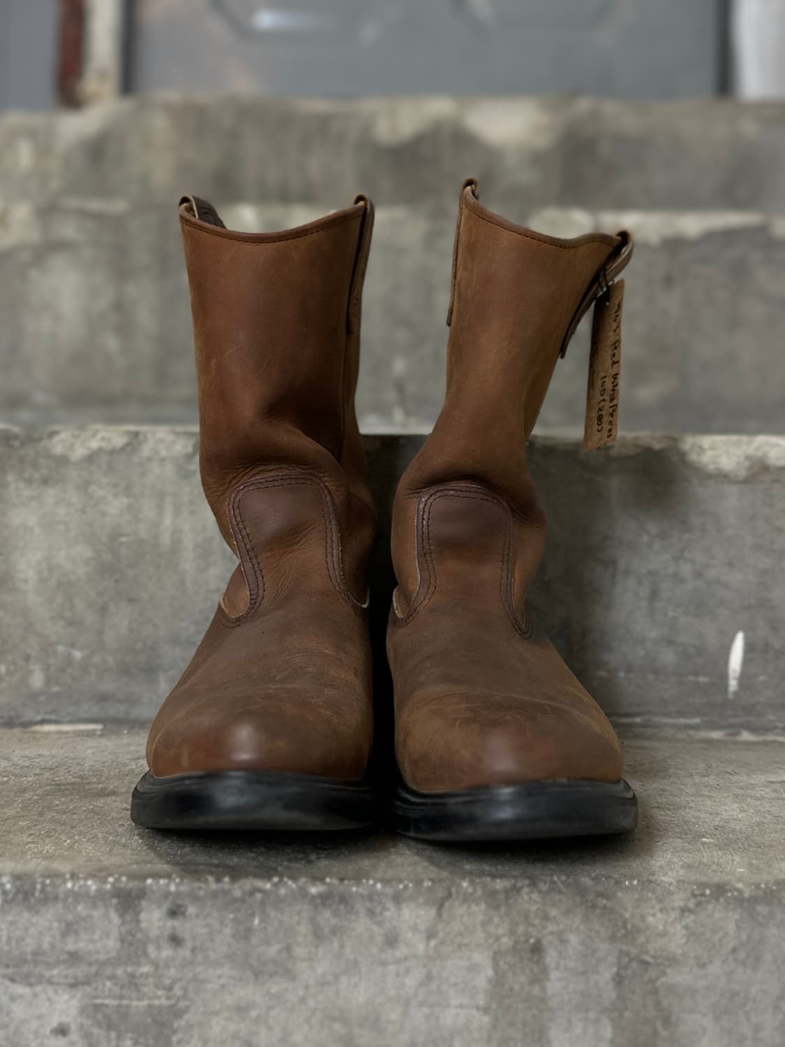 00's OG USA Made 레드윙 1105 페코스 웨스턴 부츠 상품이미지6