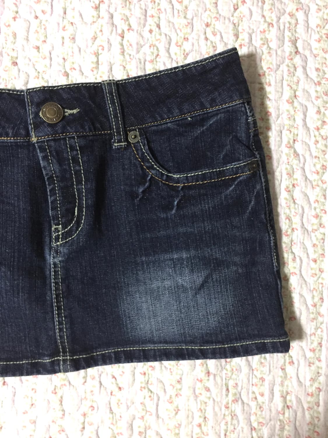 Vintage denim mini skirt 상품이미지2