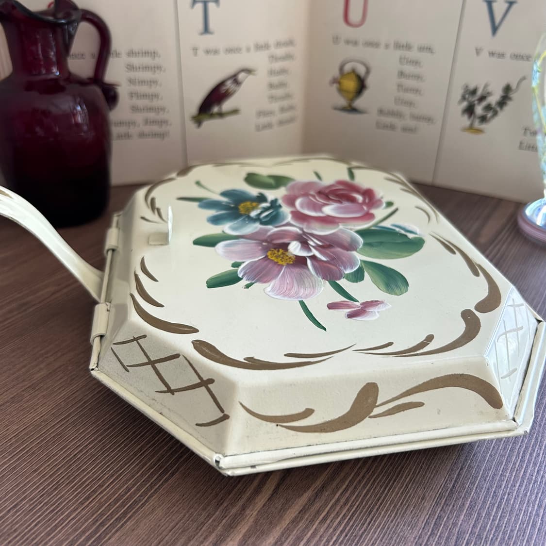 빈티지 쉐비시크 핸드페인티드 버틀러 소품 상품이미지4