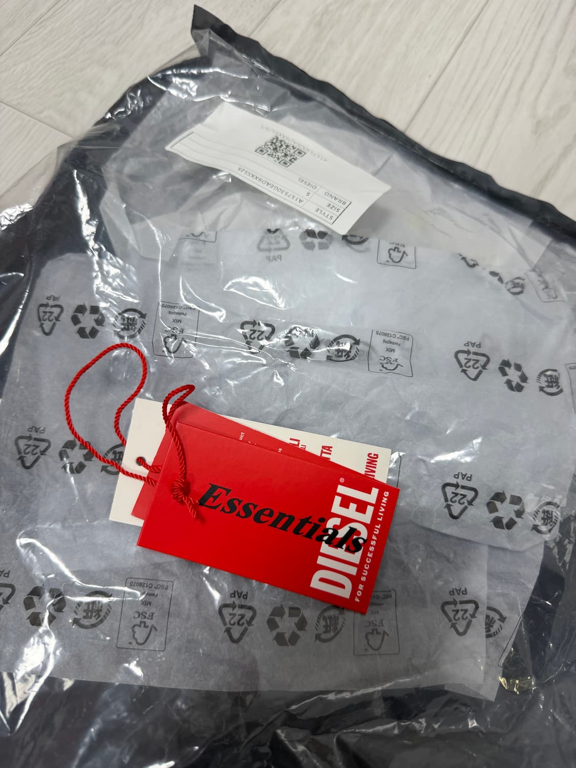 디젤 맨투맨 S (남성 M/L)  (새상품) 상품이미지4