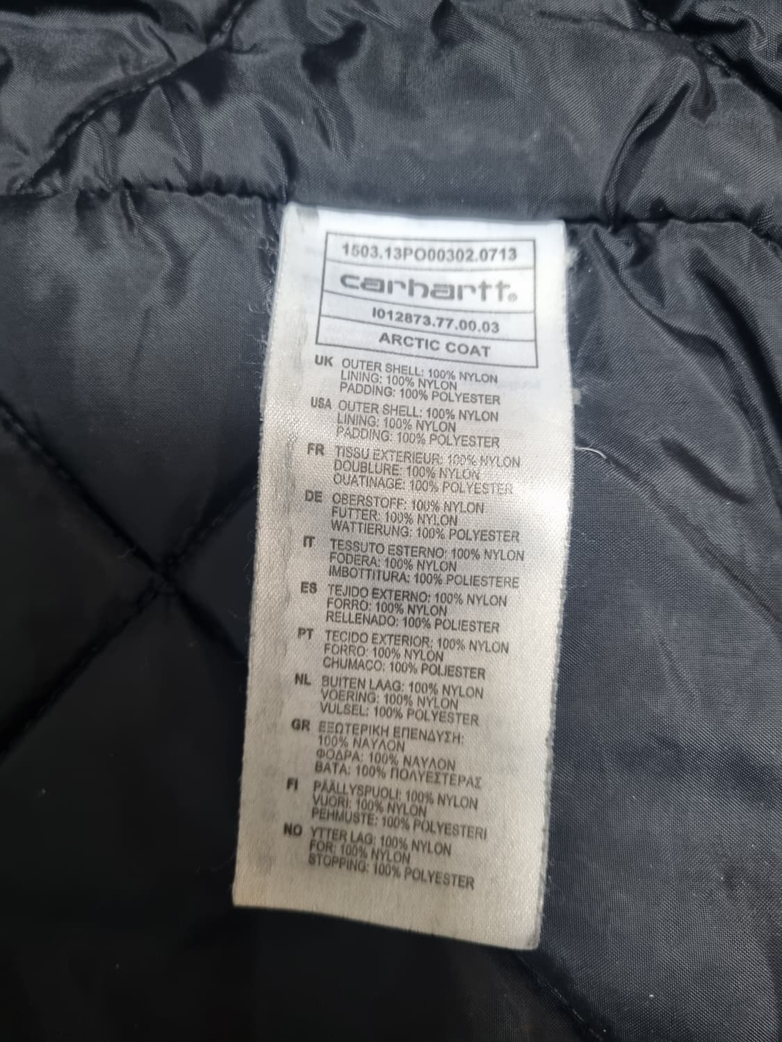 칼하트 아크틱  코트 워크 자켓 xs 미사용품 상품이미지6