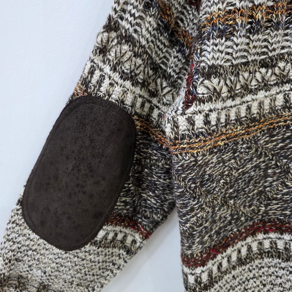 90년대 이탈리아산 패턴 니트 빈티지 가디건 상품이미지8