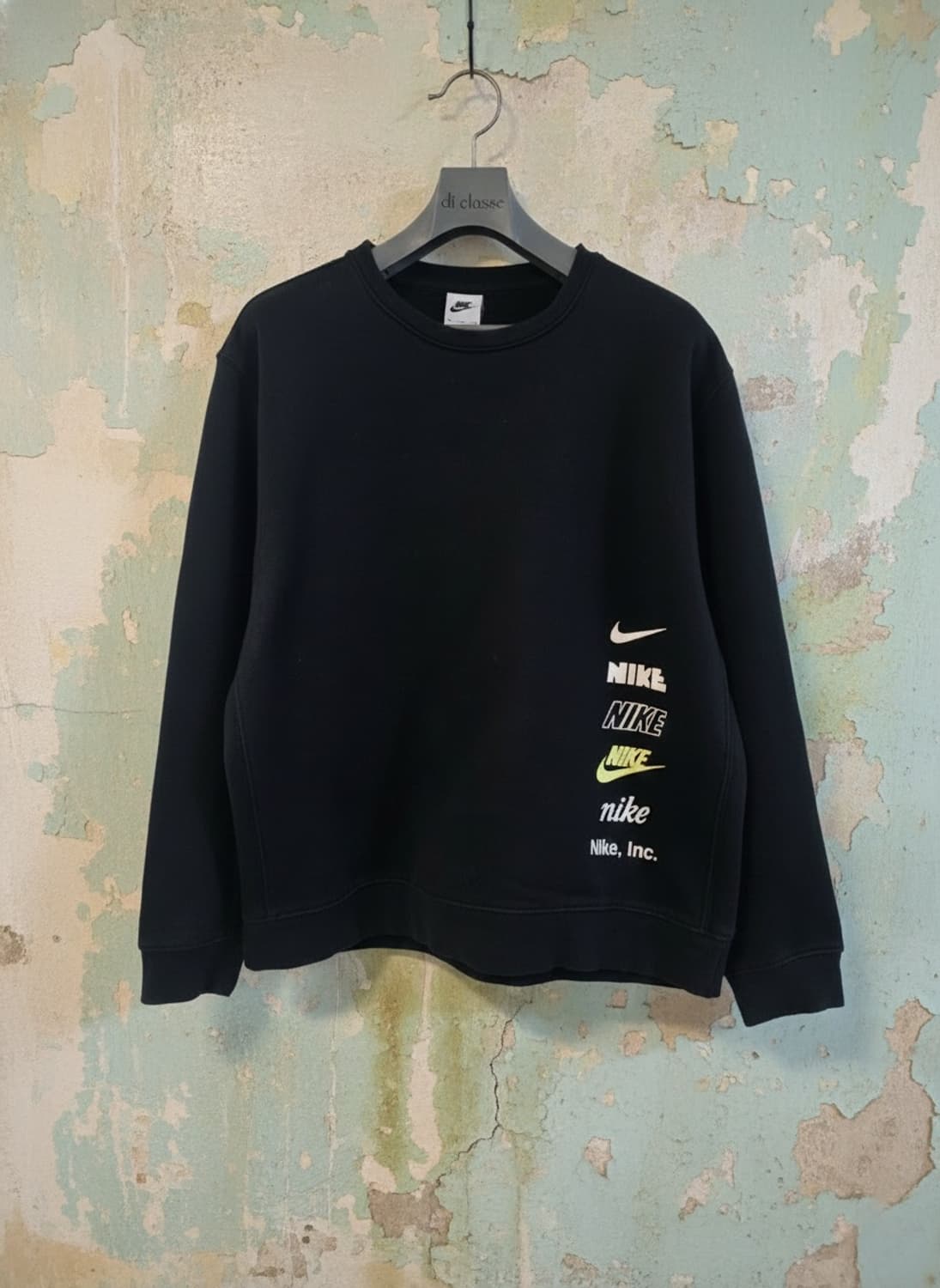 나이키 신형 기모 맨투맨 블랙 XXL 상품이미지1