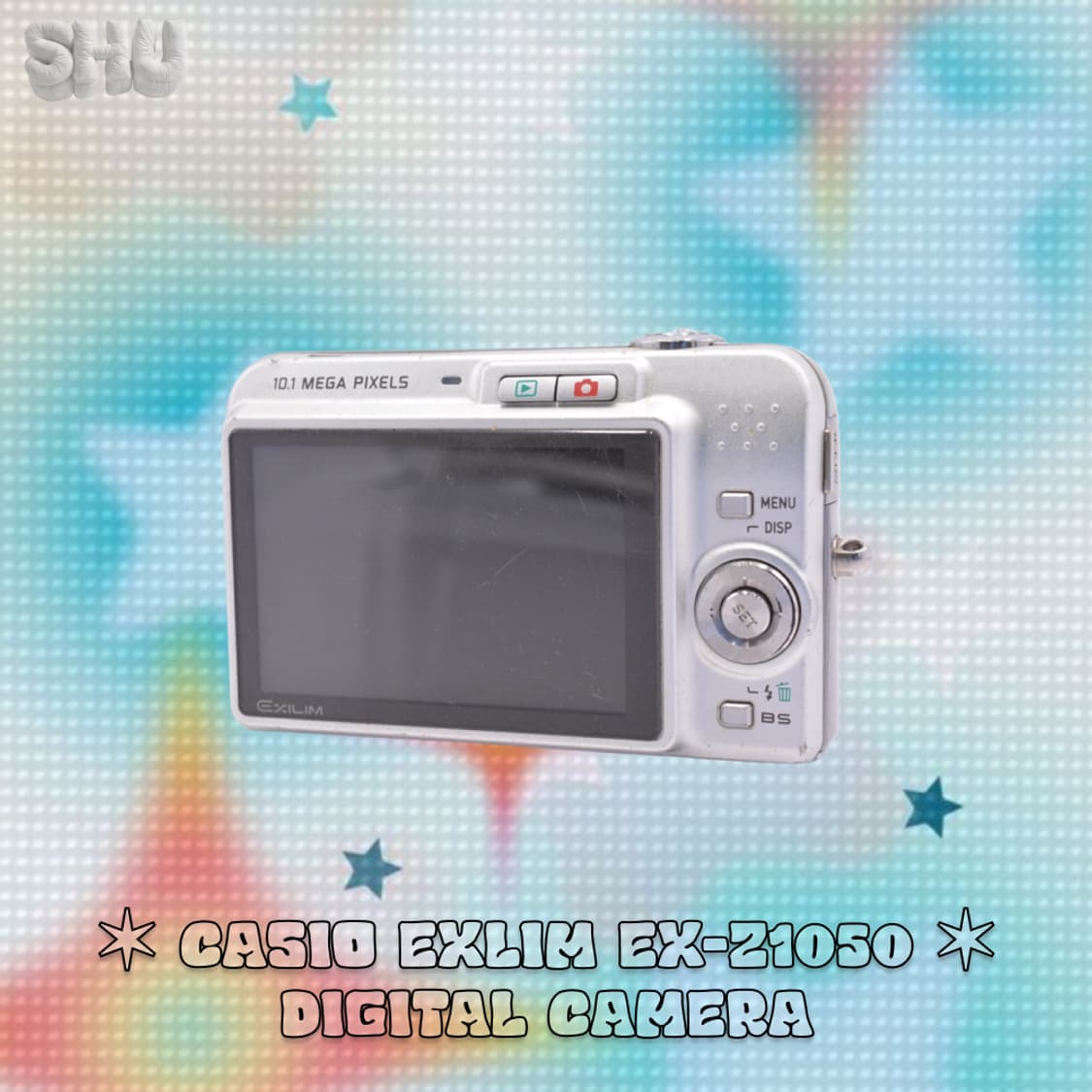 카시오 엑슬림 EXILIM EX-Z1050 빈티지 디카 실버  상품이미지5