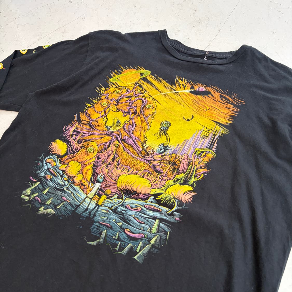 릭앤모티 오피셜 빈티지 롱슬리브 XL 상품이미지4