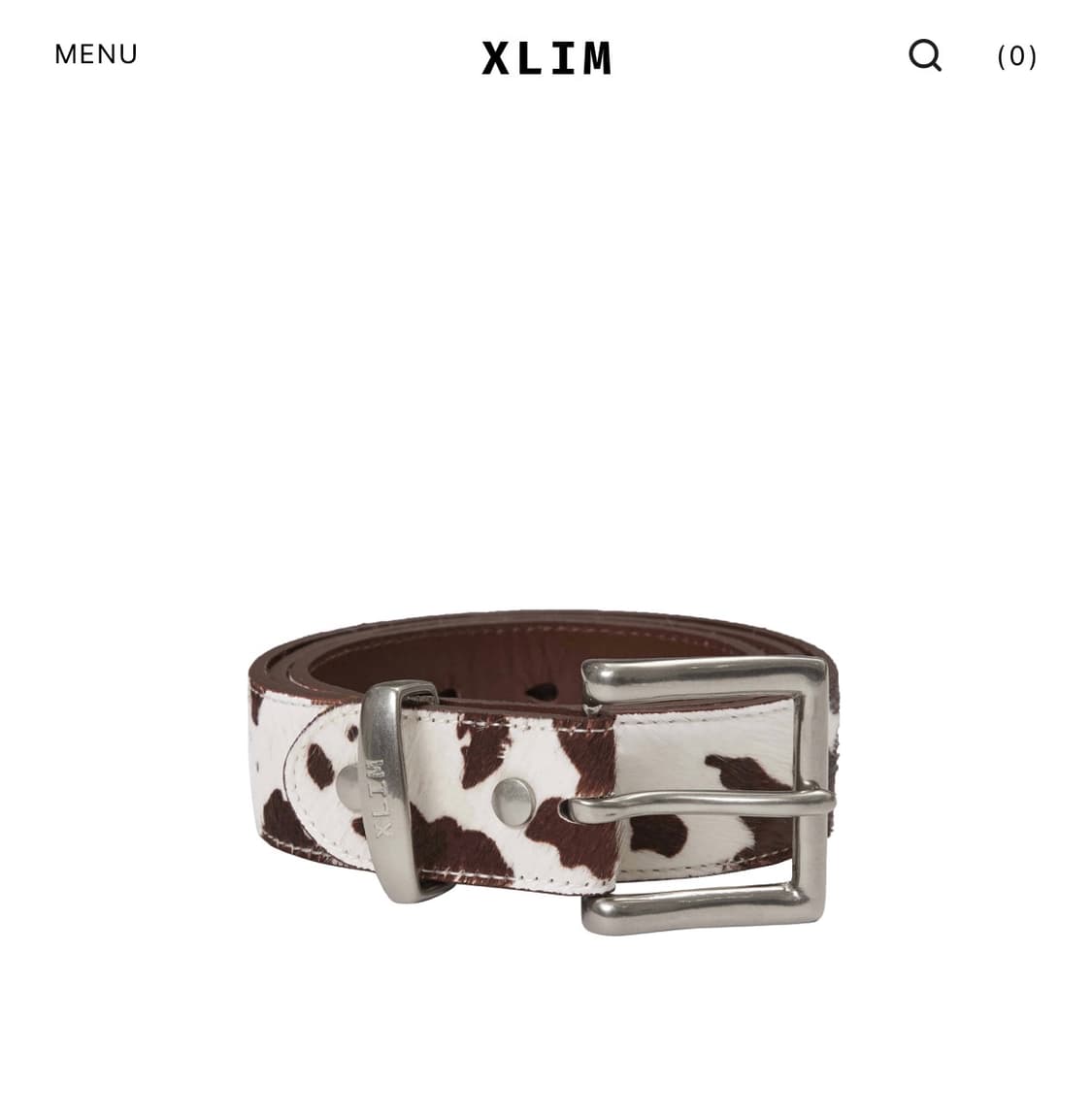 Xlim 송치벨트 브라운 상품이미지1