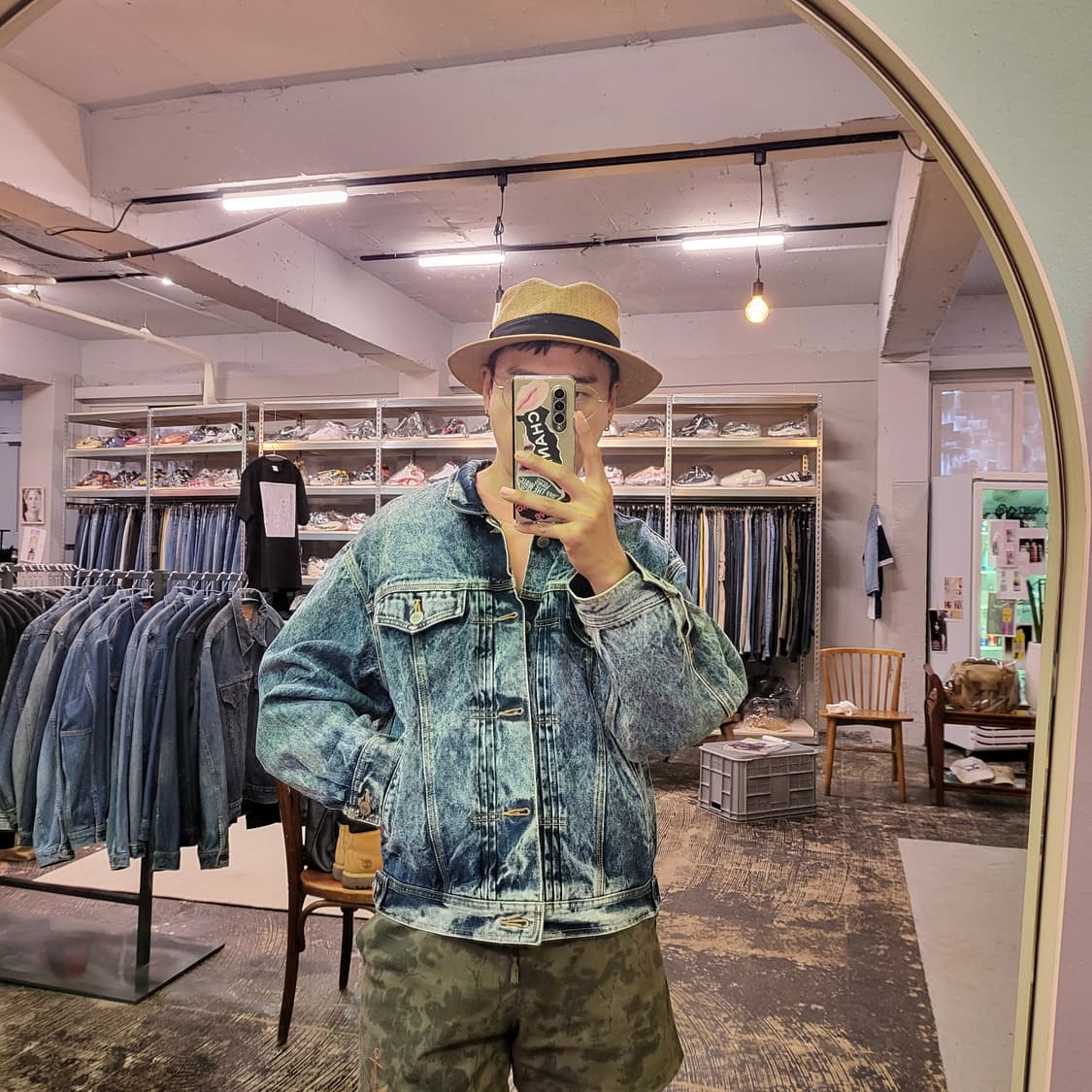 EDWIN 데님 자켓 (L) 상품이미지10