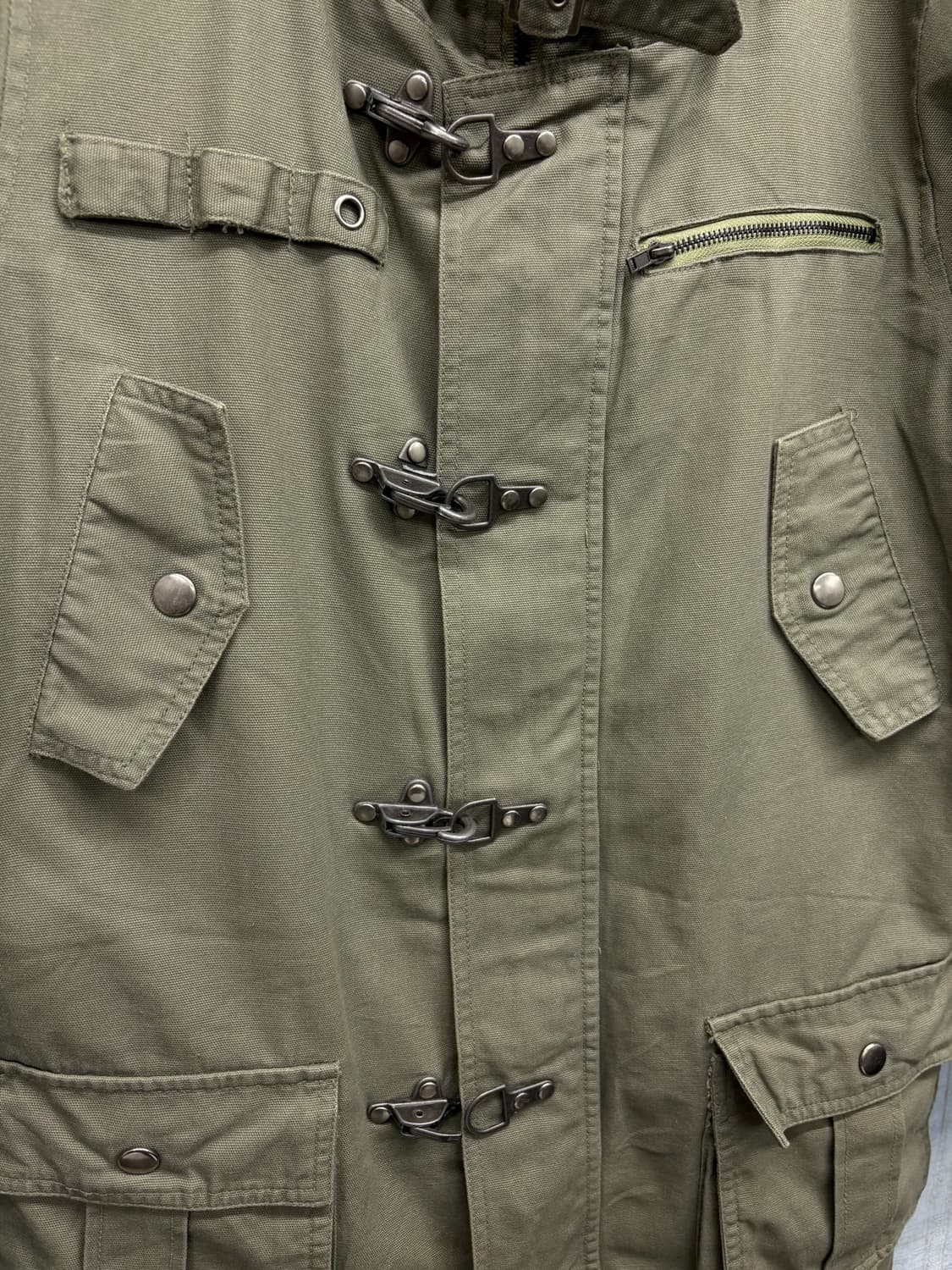 JAPAN 빈티지 파이어맨 버클 필드 야상 자켓 상품이미지5