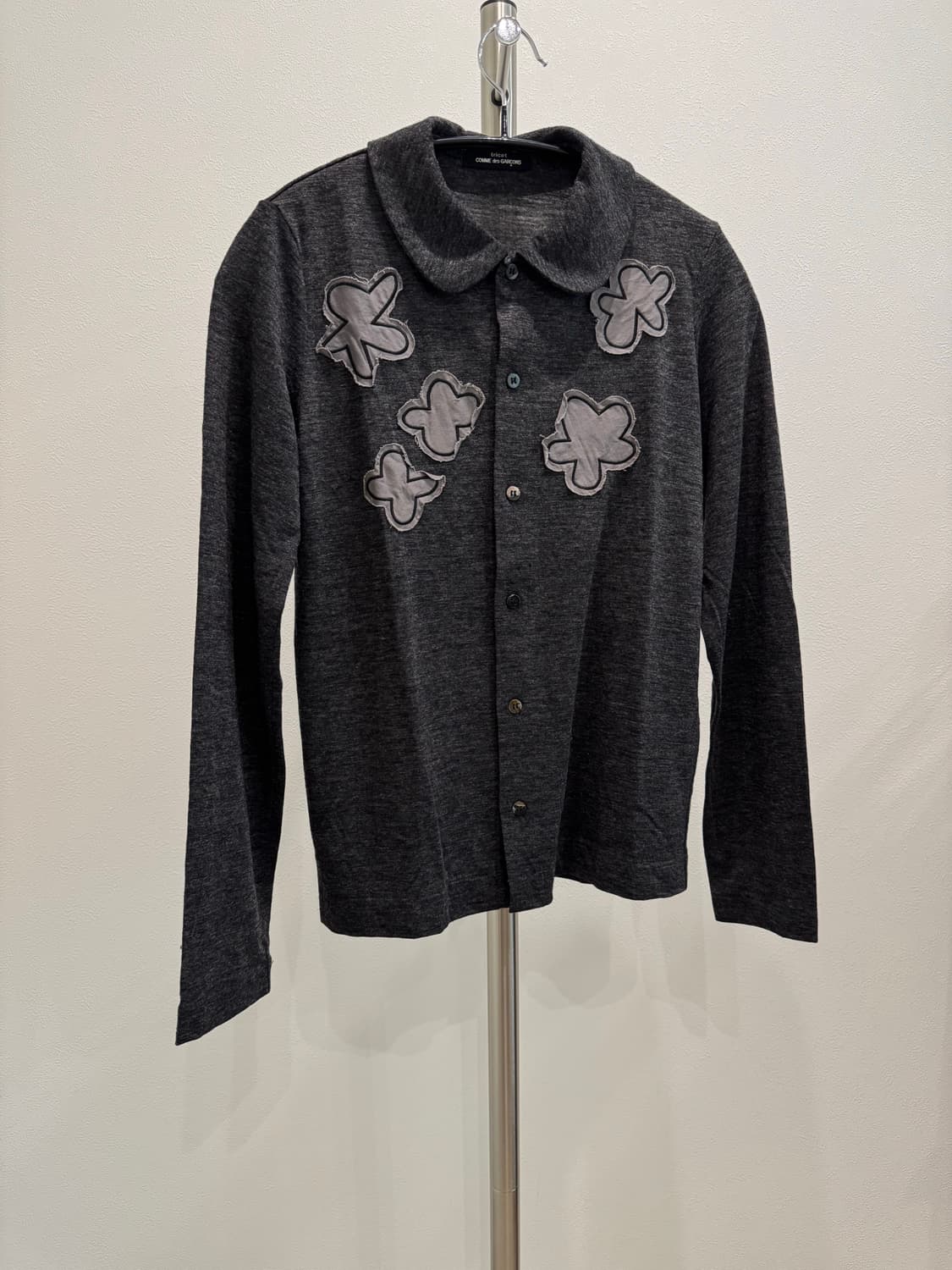 꼼데가르송 99ss 플라워 패치 가디건 상품이미지4