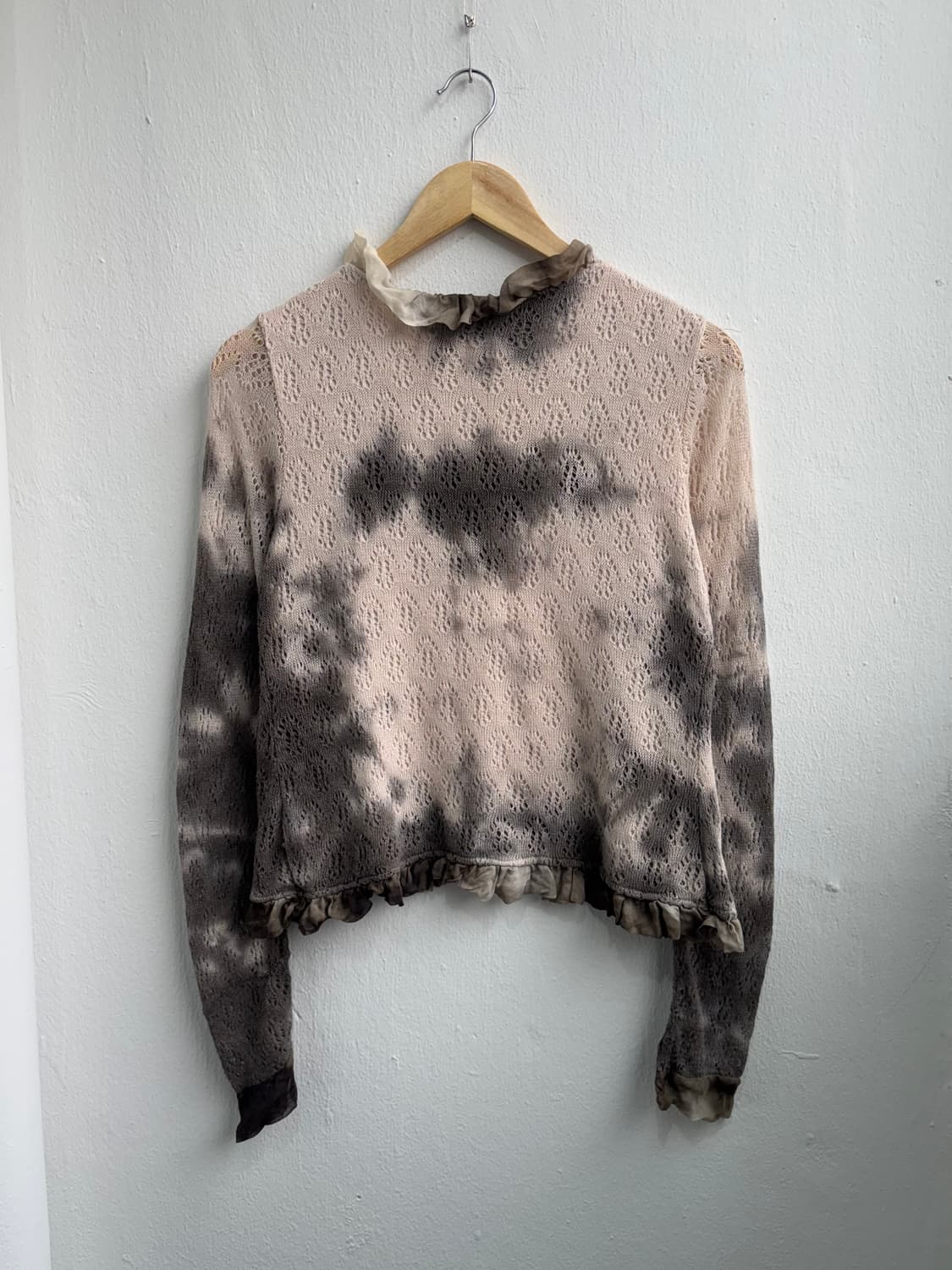 Vintage Frill Trim Cardigan  상품이미지7