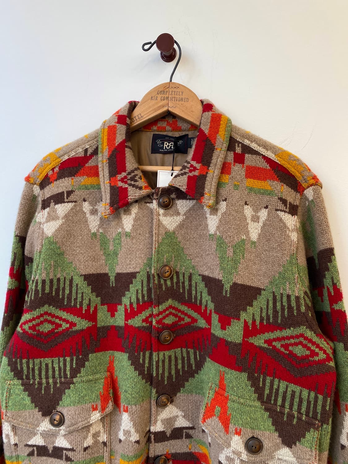 RRL Southwestern 울 블렌드 스웨터 자켓 상품이미지2