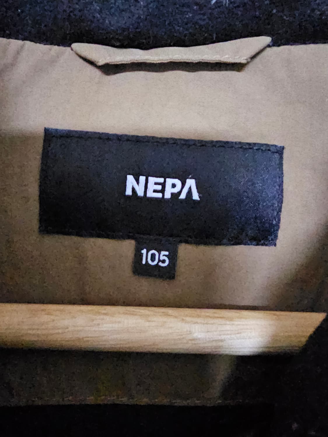 네파 NEPA 패딩 조끼 브라운 105 상품이미지4