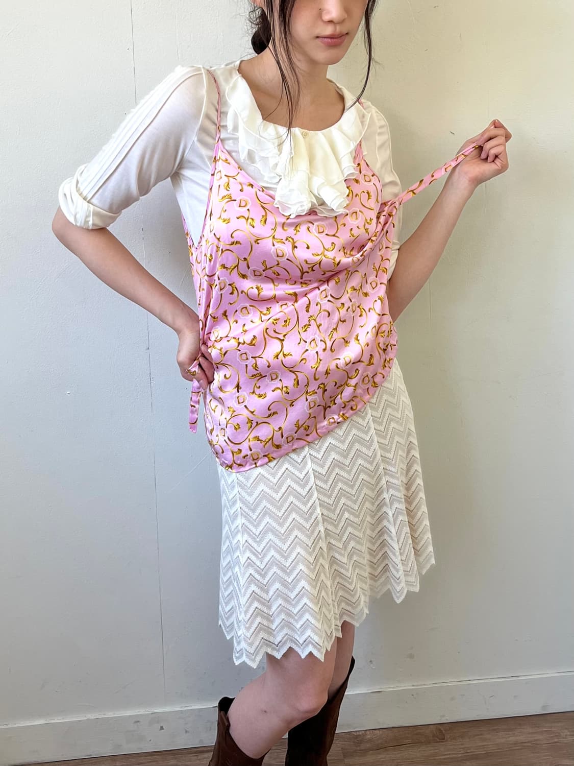 ISRIDA 실크 블라우스 상품이미지4