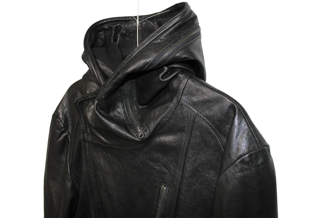 00s JAPAN Assassin Hooded Leather Jacket 상품이미지9