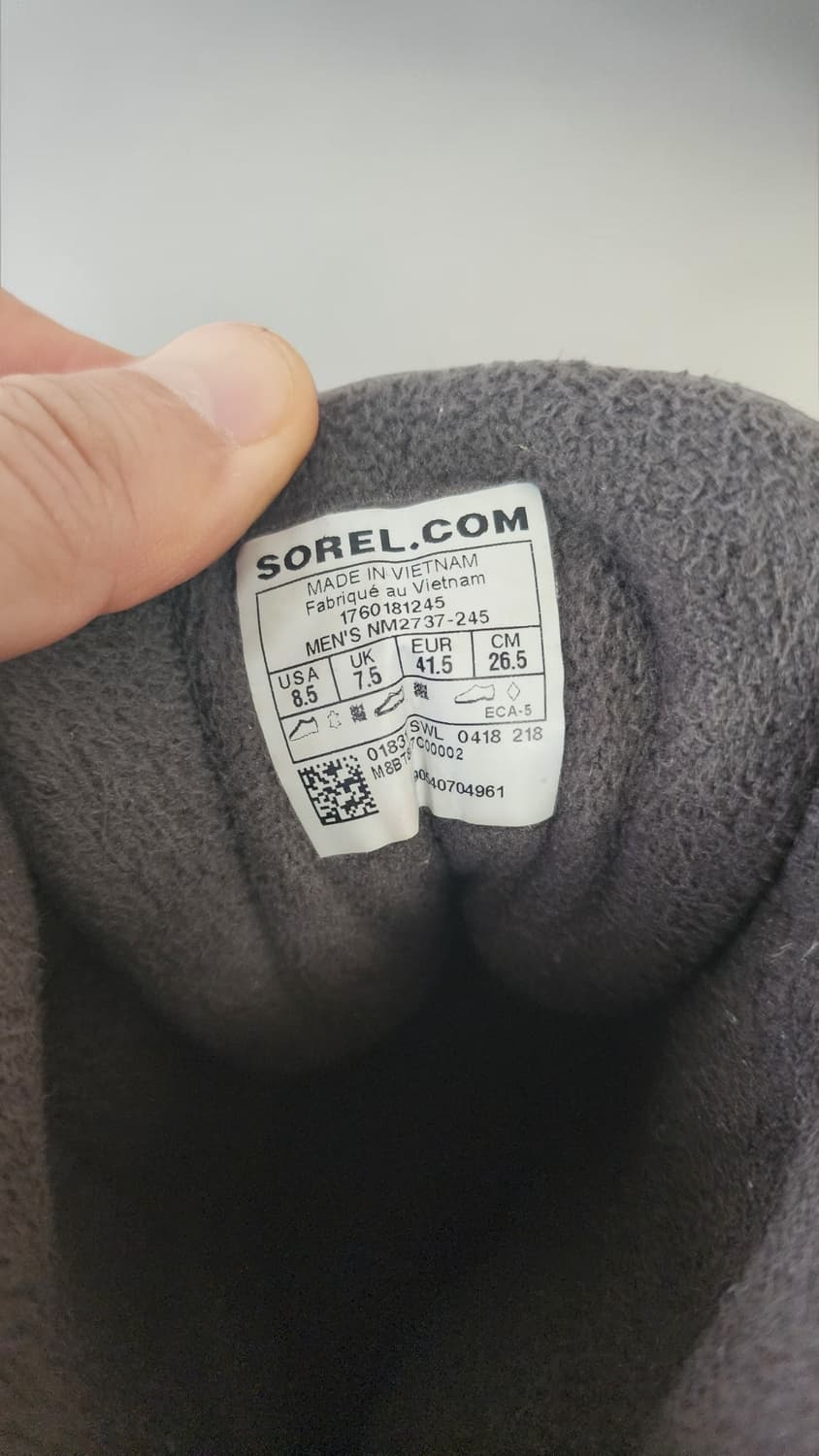 SOREL 방한 부츠 브라운/블랙 상품이미지4