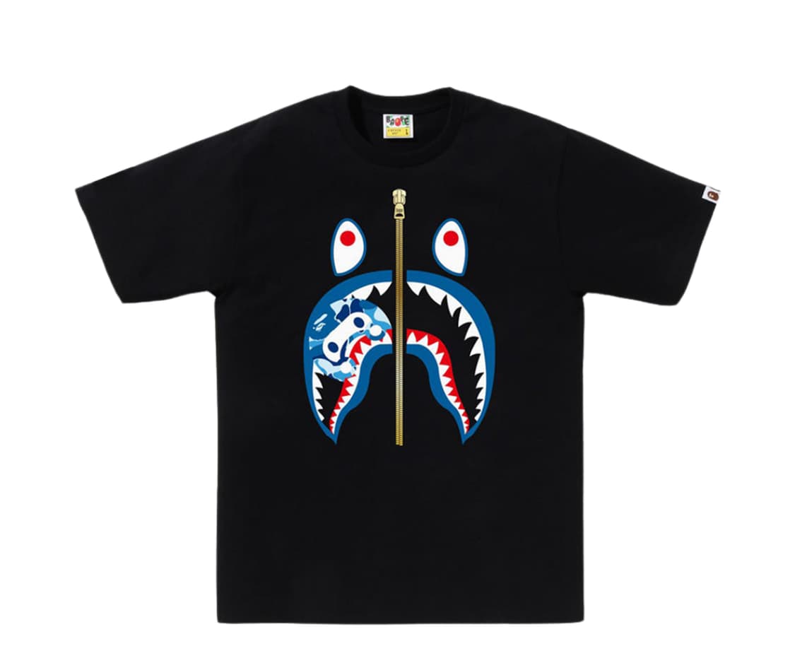 ABC CAMO MILO SHARK TEE 베이프 티셔츠 상품이미지1