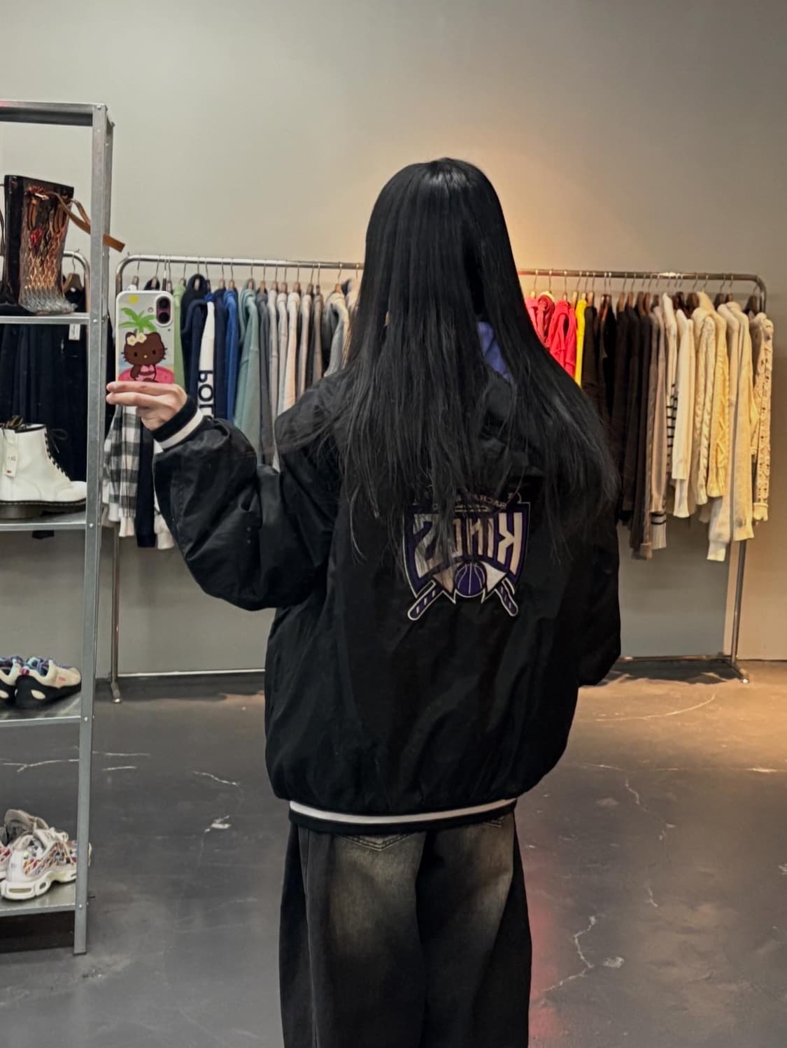 리복 킹스 빅로고 풀집업 바람막이 A3354 상품이미지1