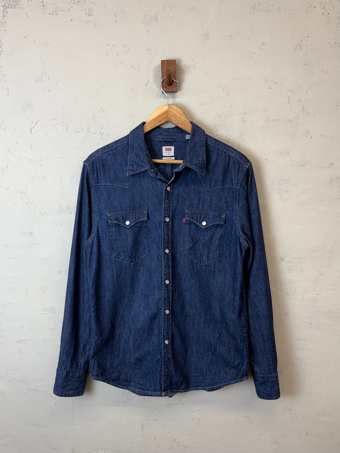 리바이스 빈티지 진청 데님 웨스턴 셔츠 상품이미지1